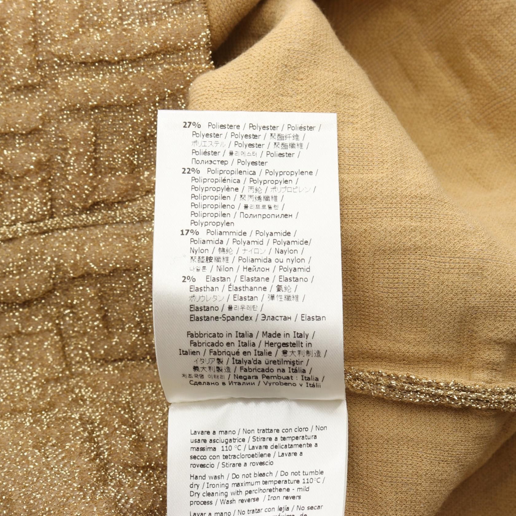 Fendi Fendi Fendi FF Pattern Rayon Polyester Skirt Textile Skirts DUTY FREE for USA Size ONE SIZE - 5 Thumbnail