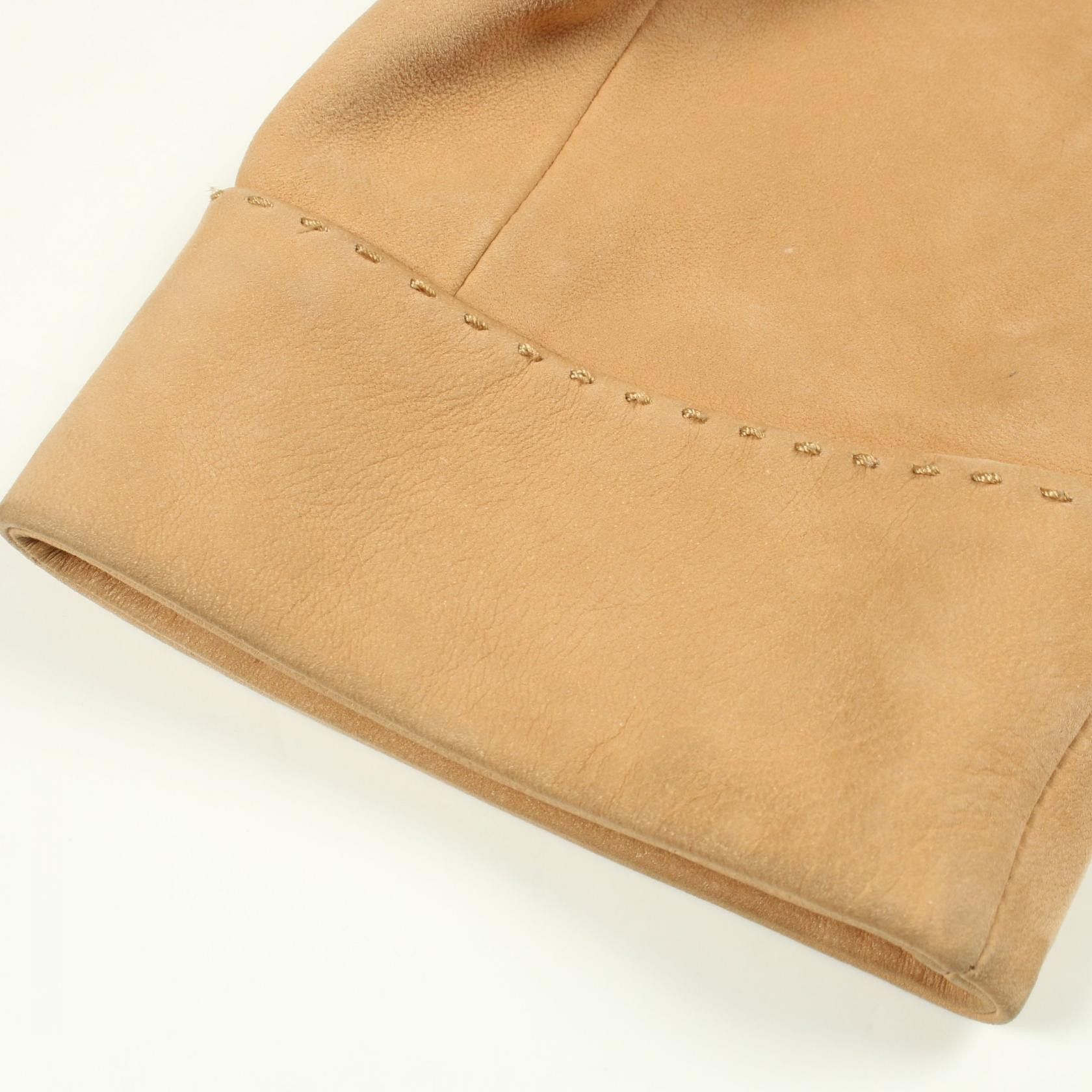 Loewe Loewe Loewe Suede Tailored Jacket Leather Outerwear DUTY FREE for USA Size ONE SIZE - 9 Thumbnail