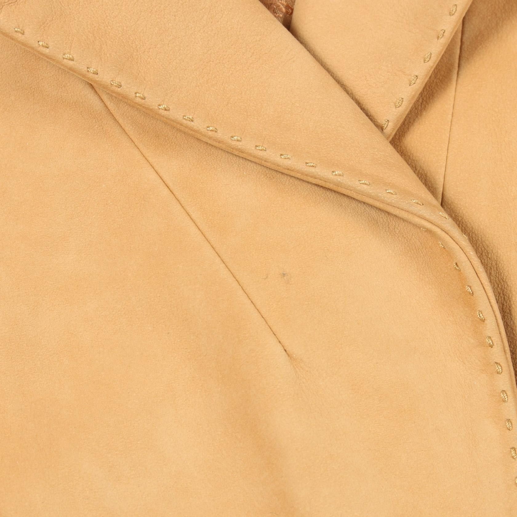 Loewe Loewe Loewe Suede Tailored Jacket Leather Outerwear DUTY FREE for USA Size ONE SIZE - 6 Thumbnail