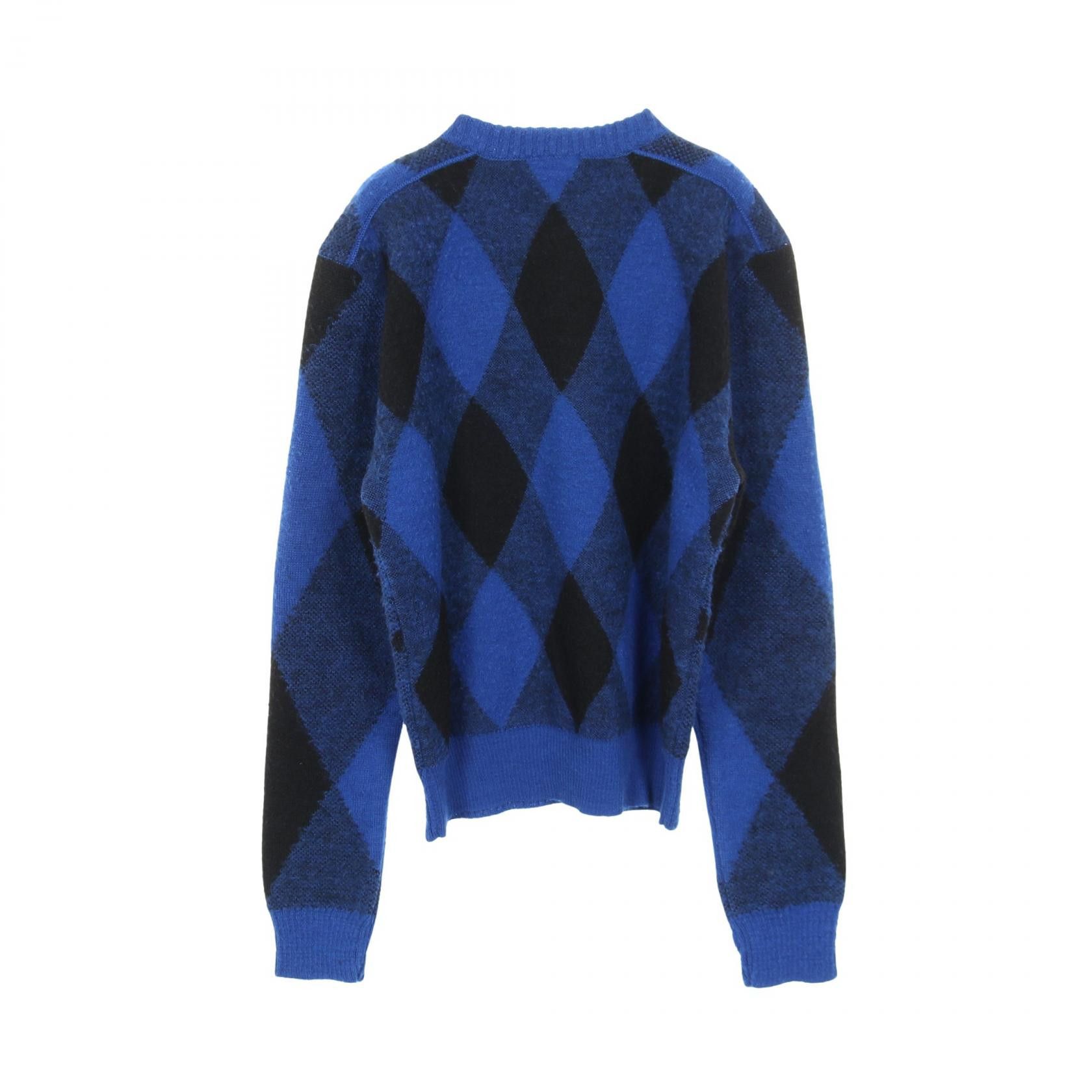 Burberry Burberry Burberry Argyle Check EKD Wool Knitwear Textile Tops DUTY FREE for USA Size ONE SIZE - 2 Thumbnail