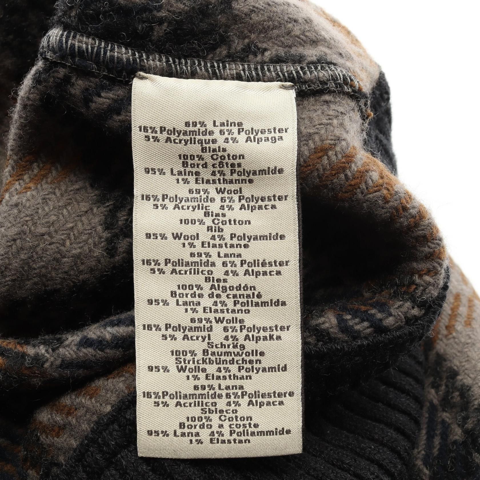 Hermes Hermes Hermes Wool Polyester Sweater Textile Tops DUTY FREE for USA Size ONE SIZE - 4 Thumbnail