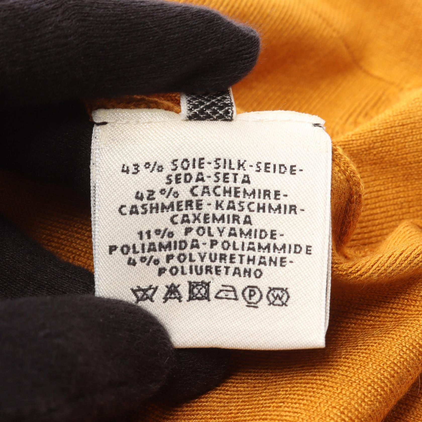Hermes Hermes Hermes TORSADES silk cashmere dress Textile Dresses DUTY FREE for USA Size ONE SIZE - 4 Thumbnail