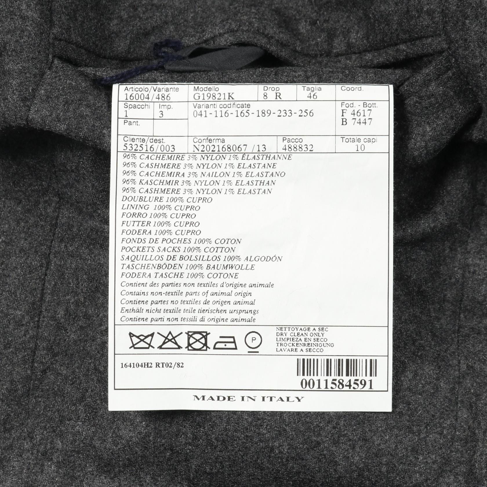 Hermes Hermes Hermes Wool Tailored Jacket Textile Outerwear DUTY FREE for USA Size ONE SIZE - 4 Thumbnail