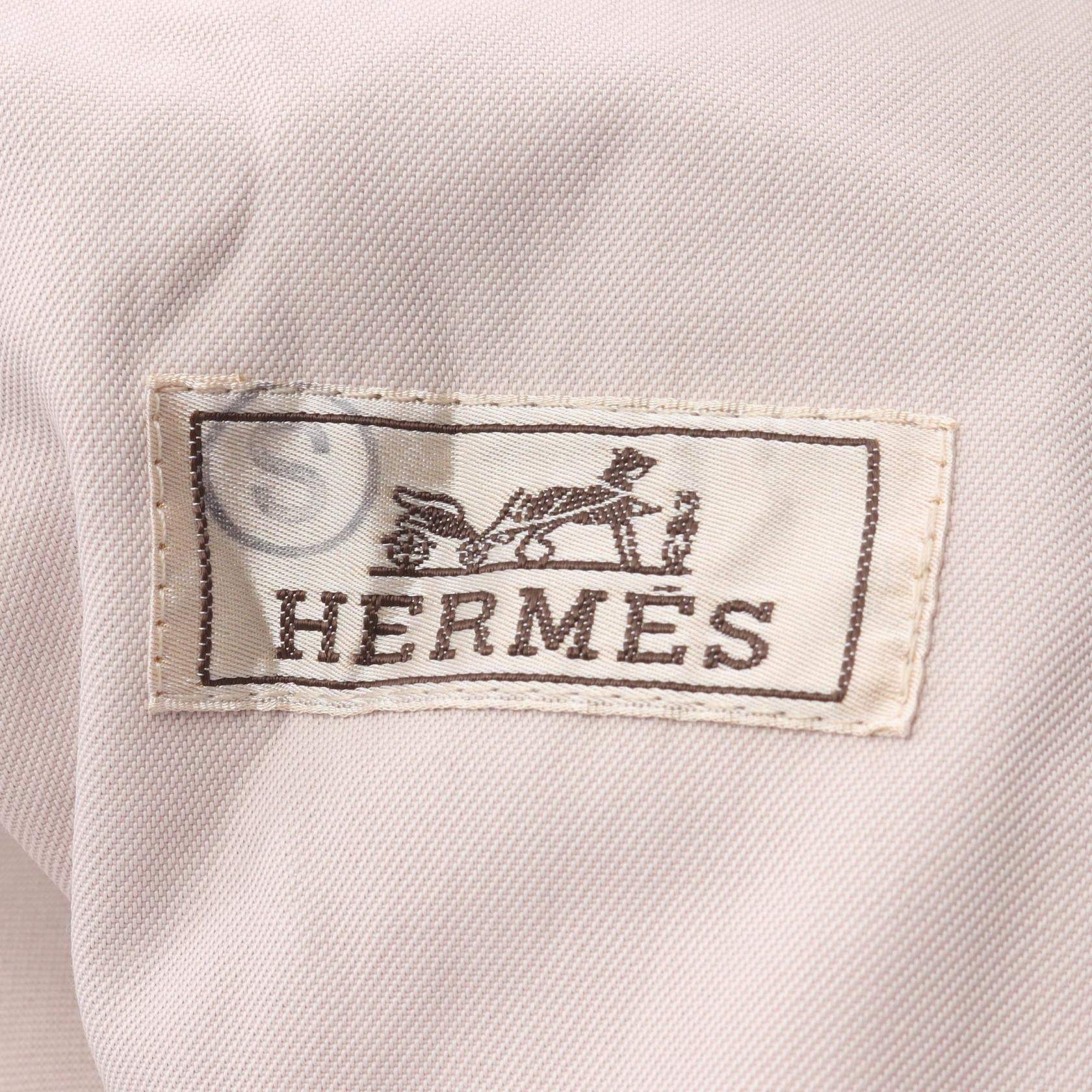 Hermes Hermes Hermes Cotton Viscose Blouson Textile Outerwear DUTY FREE for USA Size ONE SIZE - 3 Thumbnail