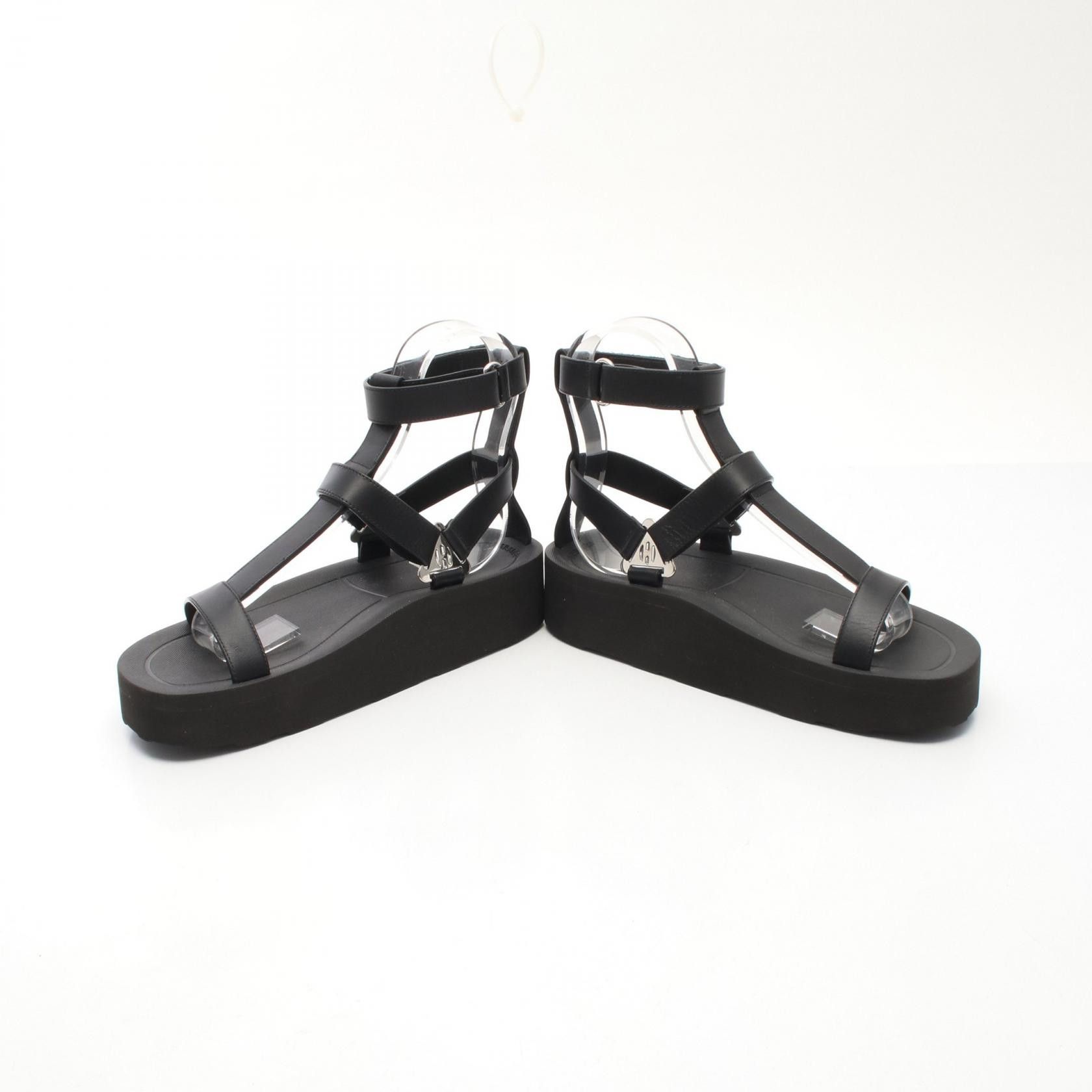 Hermes Hermes Hermes Enid Leather Sandals Leather Shoes DUTY FREE for USA Size ONE SIZE - 3 Thumbnail