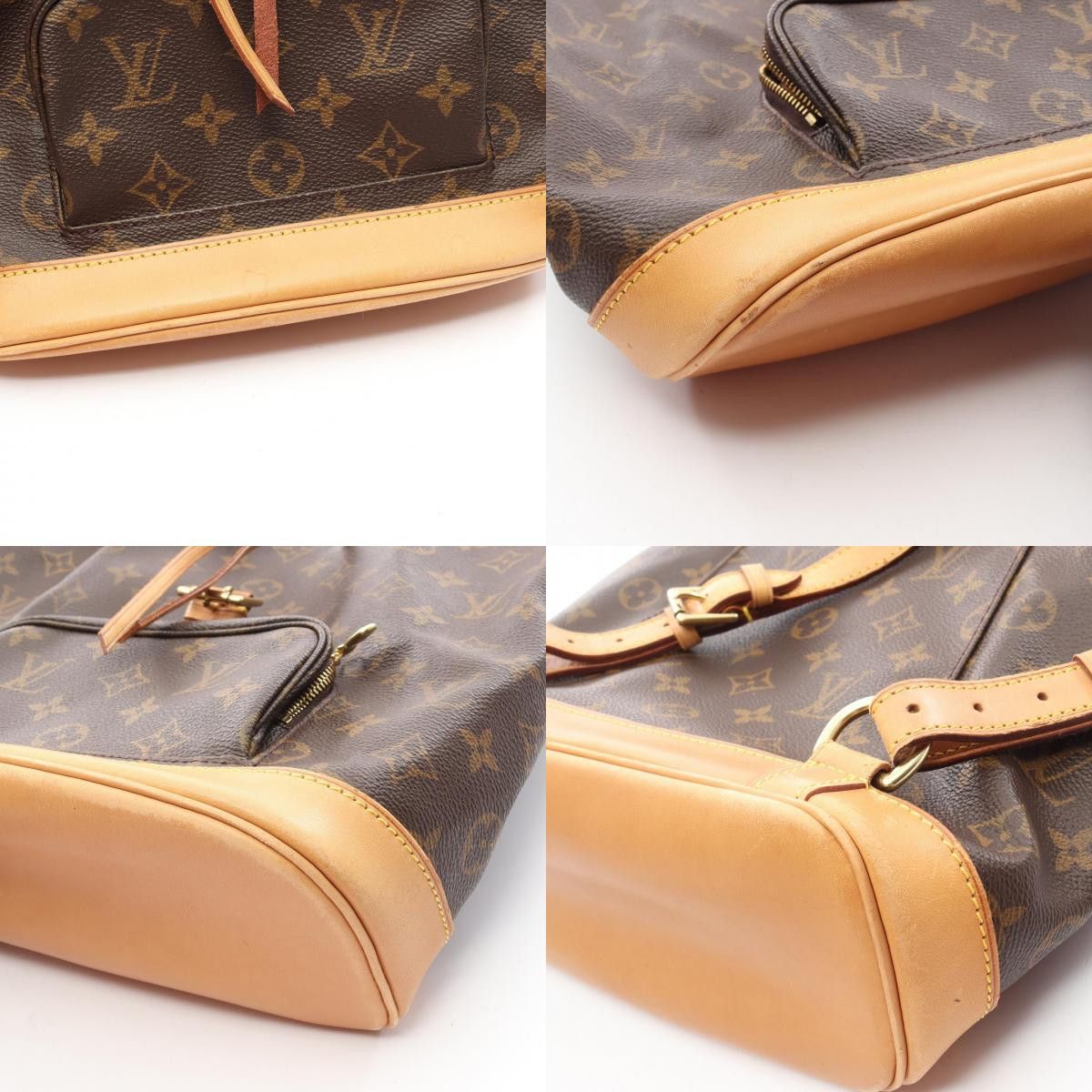 Louis Vuitton Louis Vuitton Louis Vuitton Monogram Backpack Textile Backpack M51136 DUTY FREE for USA Size ONE SIZE - 9 Thumbnail