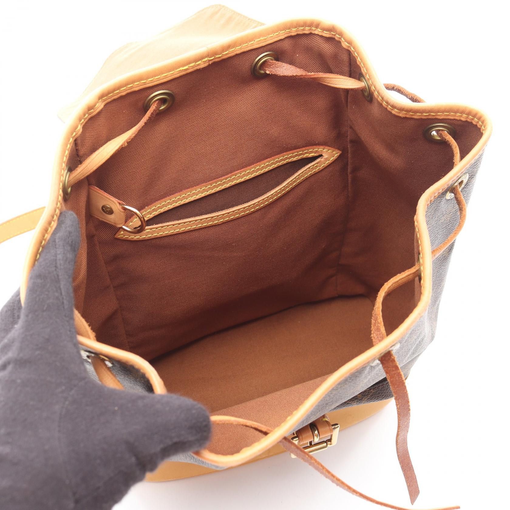 Louis Vuitton Louis Vuitton Louis Vuitton Monogram Backpack Textile Backpack M51136 DUTY FREE for USA Size ONE SIZE - 3 Thumbnail