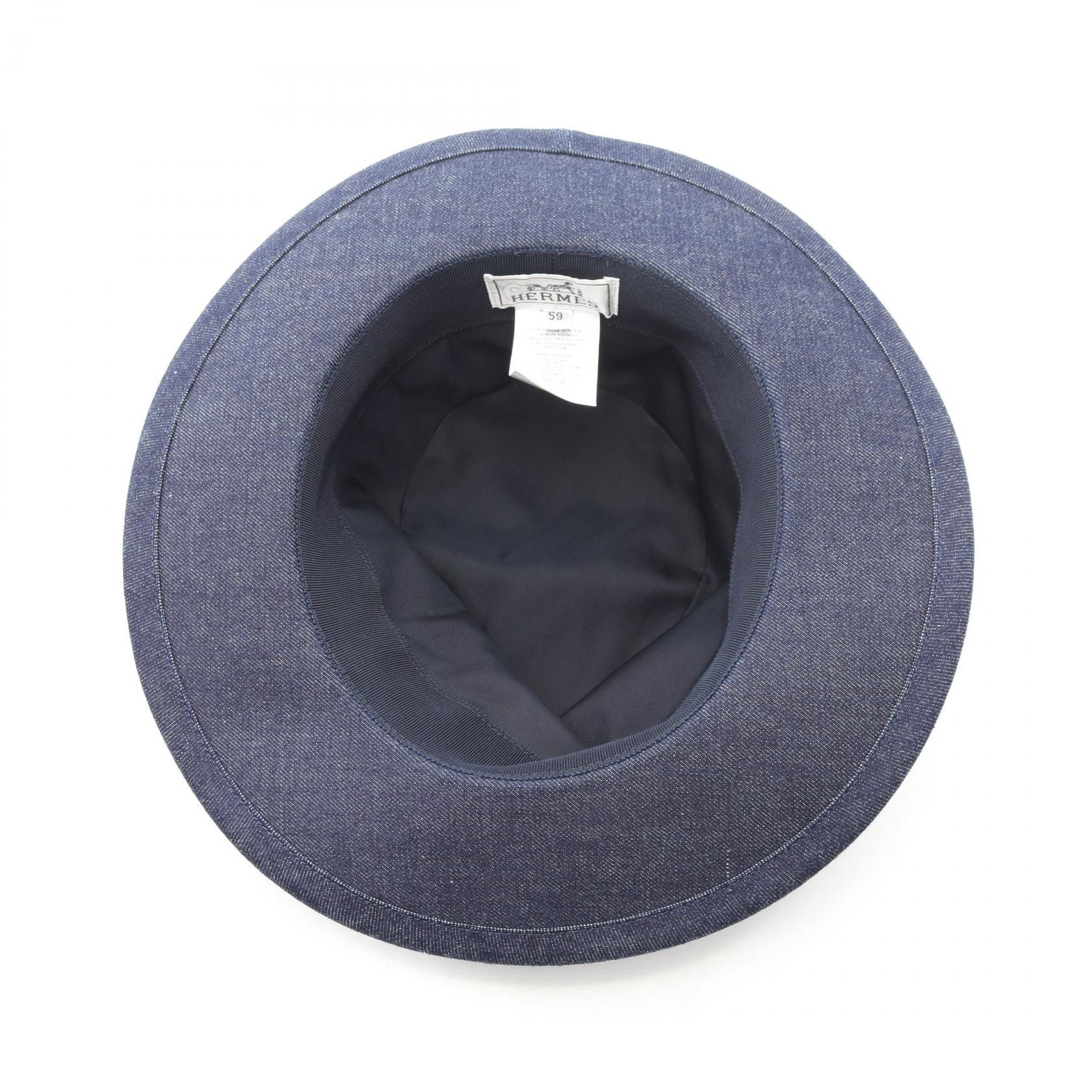Hermes Hermes Hermes Heloise Silky Cotton Hat Textile Hats DUTY FREE for USA Size ONE SIZE - 3 Thumbnail