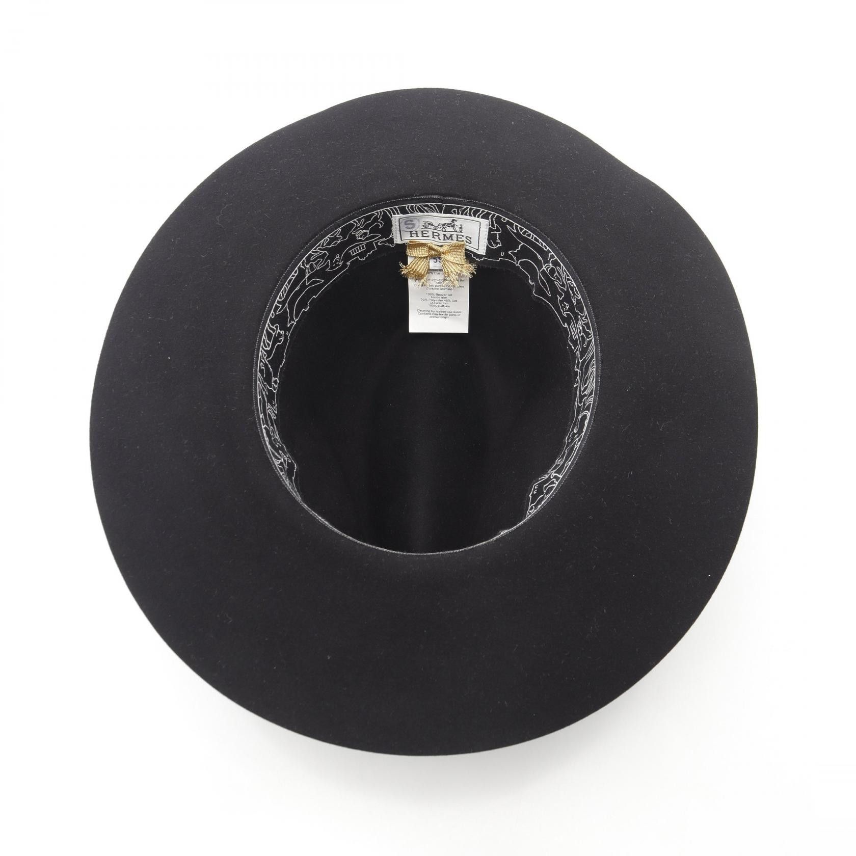 Hermes Hermes Hermes Collier Felt Hat Textile Hats DUTY FREE for USA Size ONE SIZE - 3 Thumbnail