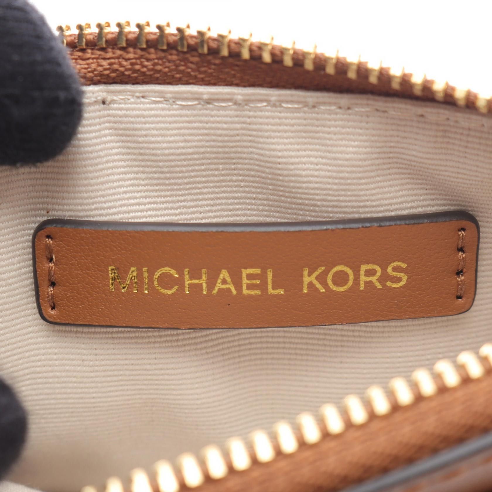 Michael Kors Michael Kors Michael Kors JET SET Leather PVC Coin Case Leather Coin Case 32F5GJ6D8B252 DUTY FREE for USA Size ONE SIZE - 4 Thumbnail