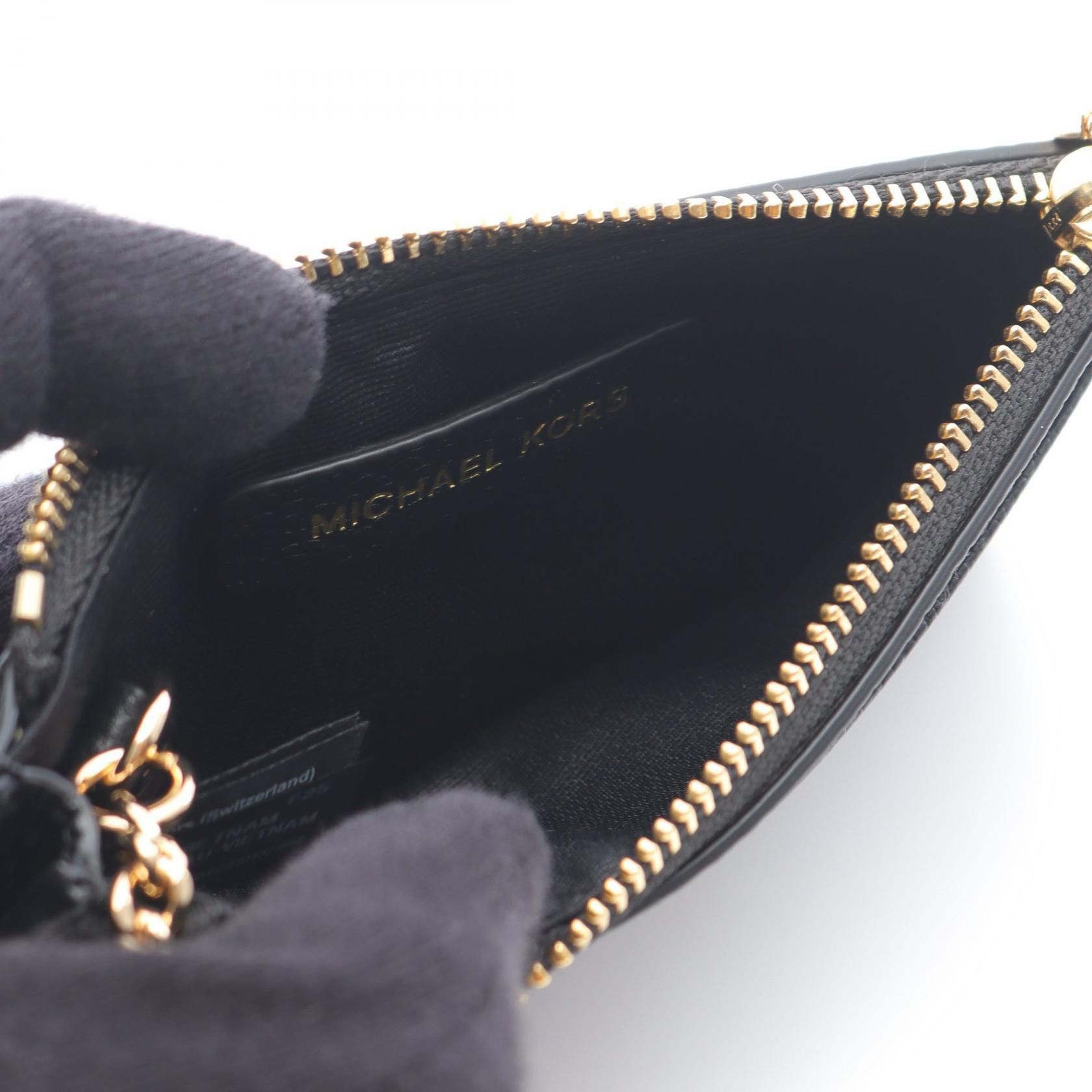 Michael Kors Michael Kors Michael Kors JET SET Leather Coin Case Leather Coin Case 32F5GJ6D8L001 DUTY FREE for USA Size ONE SIZE - 3 Thumbnail