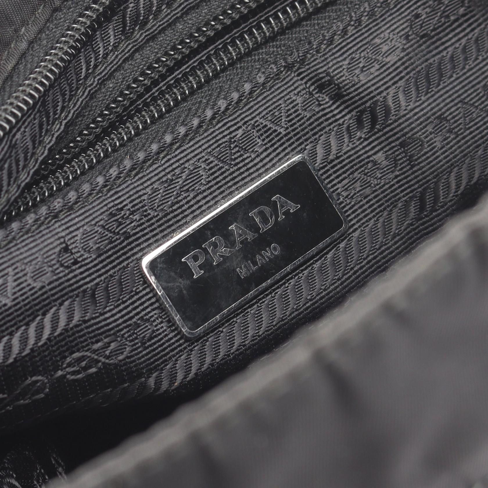 Prada Prada Prada Nylon Saffiano Leather Shoulder Bag Leather Shoulder Bag DUTY FREE for USA Size ONE SIZE - 4 Thumbnail