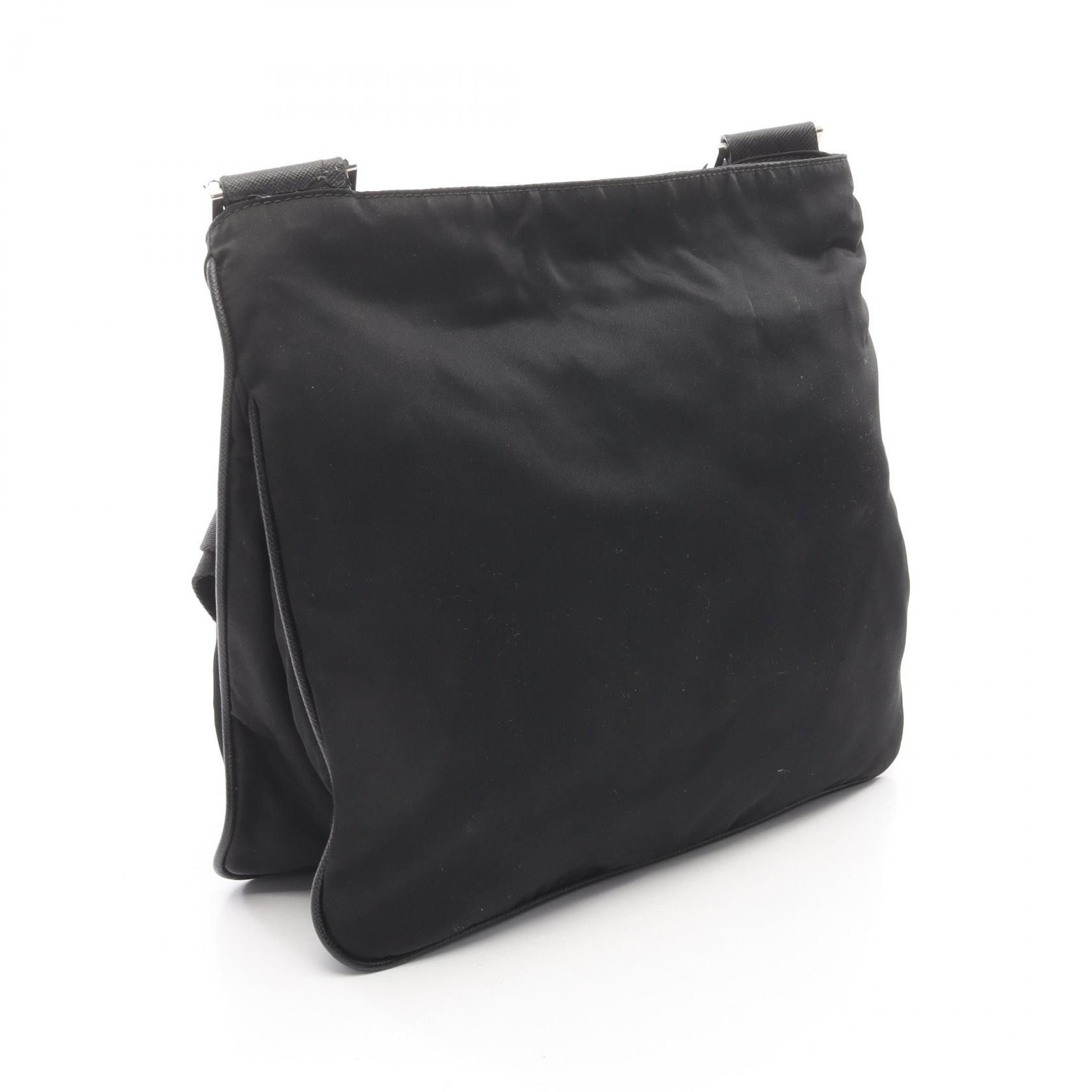 Prada Prada Prada Nylon Saffiano Leather Shoulder Bag Leather Shoulder Bag DUTY FREE for USA Size ONE SIZE - 2 Thumbnail