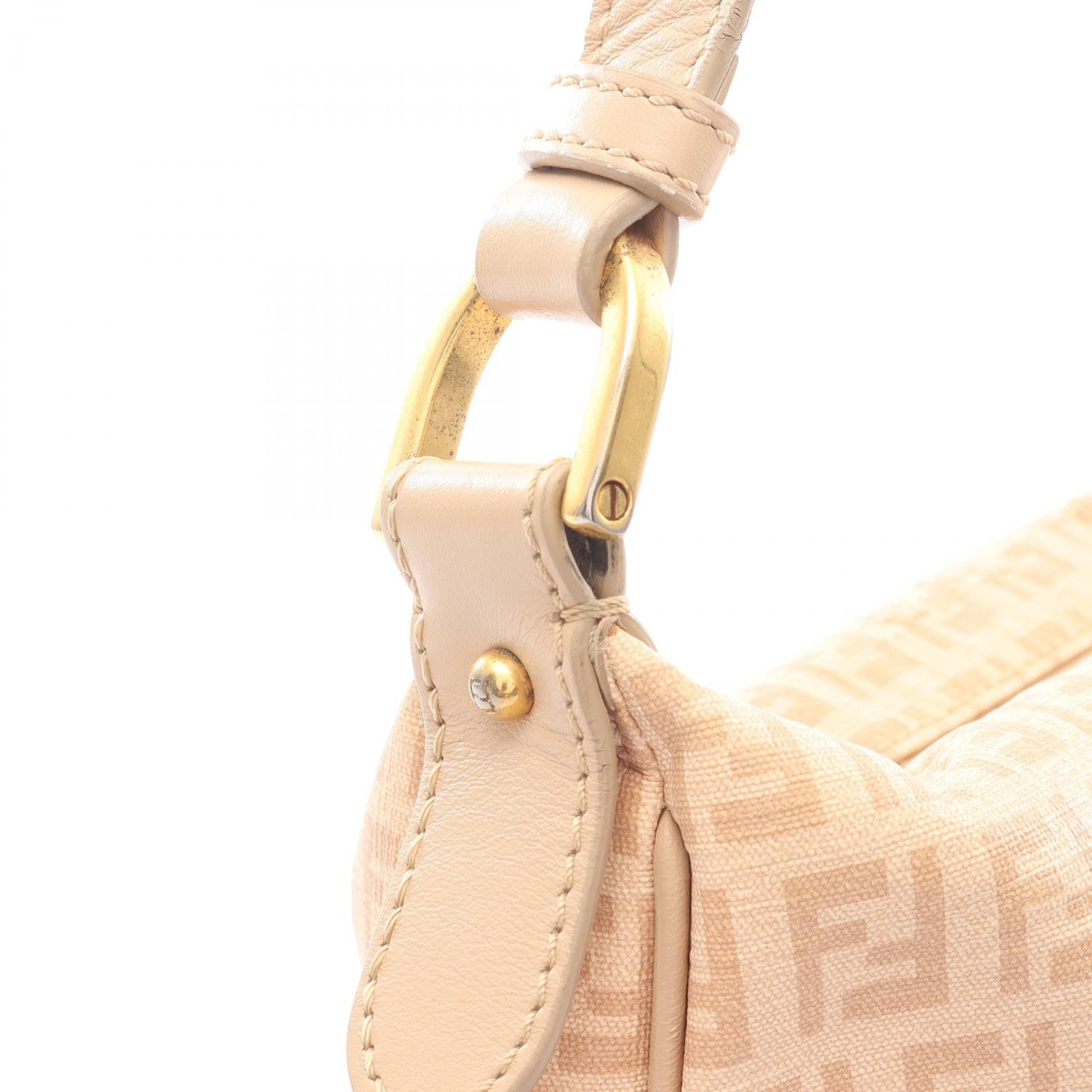 Fendi Fendi Fendi Zucchino Coated Canvas Shoulder Bag Plastic / Synthetic Shoulder Bag 8BT206 DUTY FREE for USA Size ONE SIZE - 6 Thumbnail