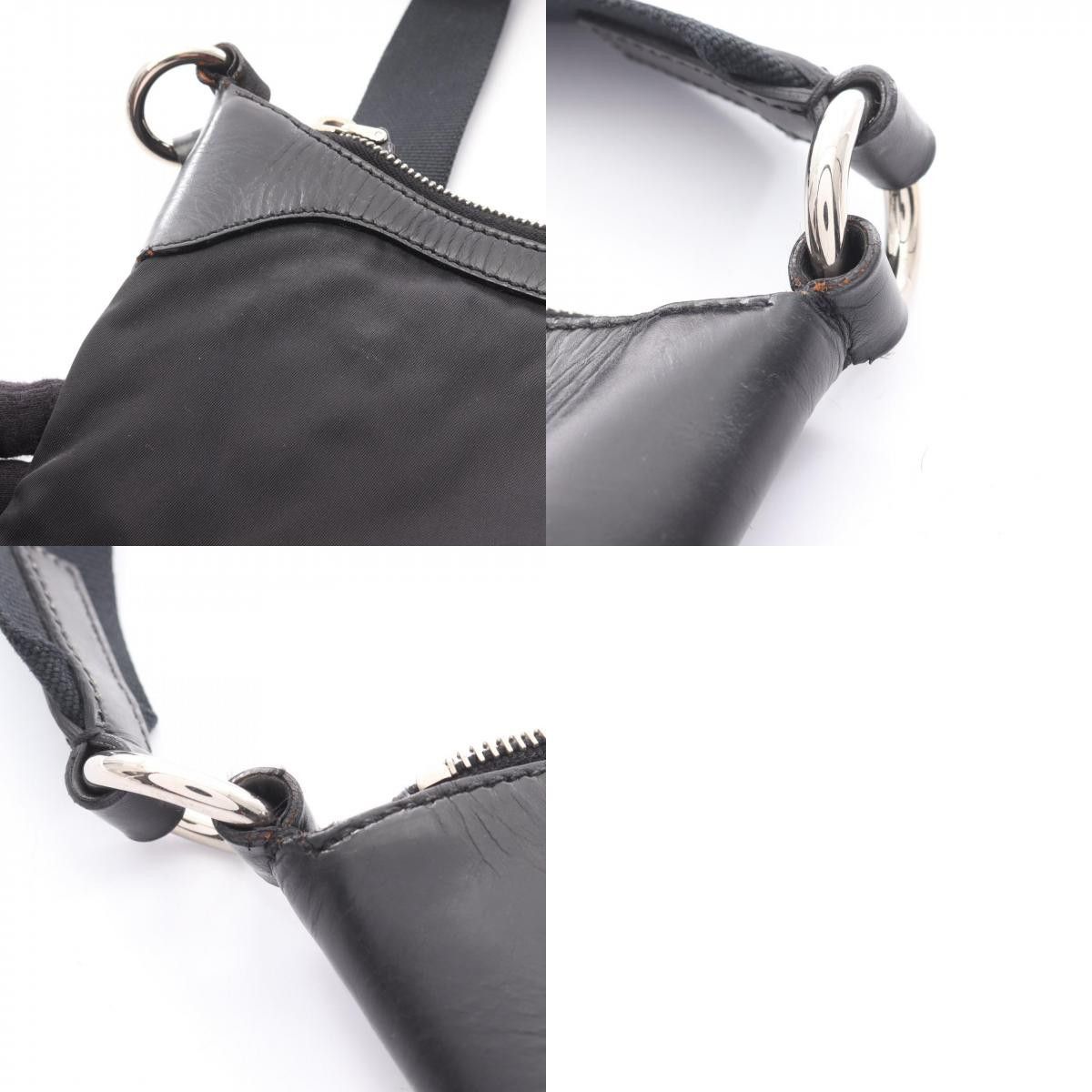 Prada Prada Prada Nylon Leather Shoulder Bag Textile Shoulder Bag DUTY FREE for USA Size ONE SIZE - 10 Thumbnail