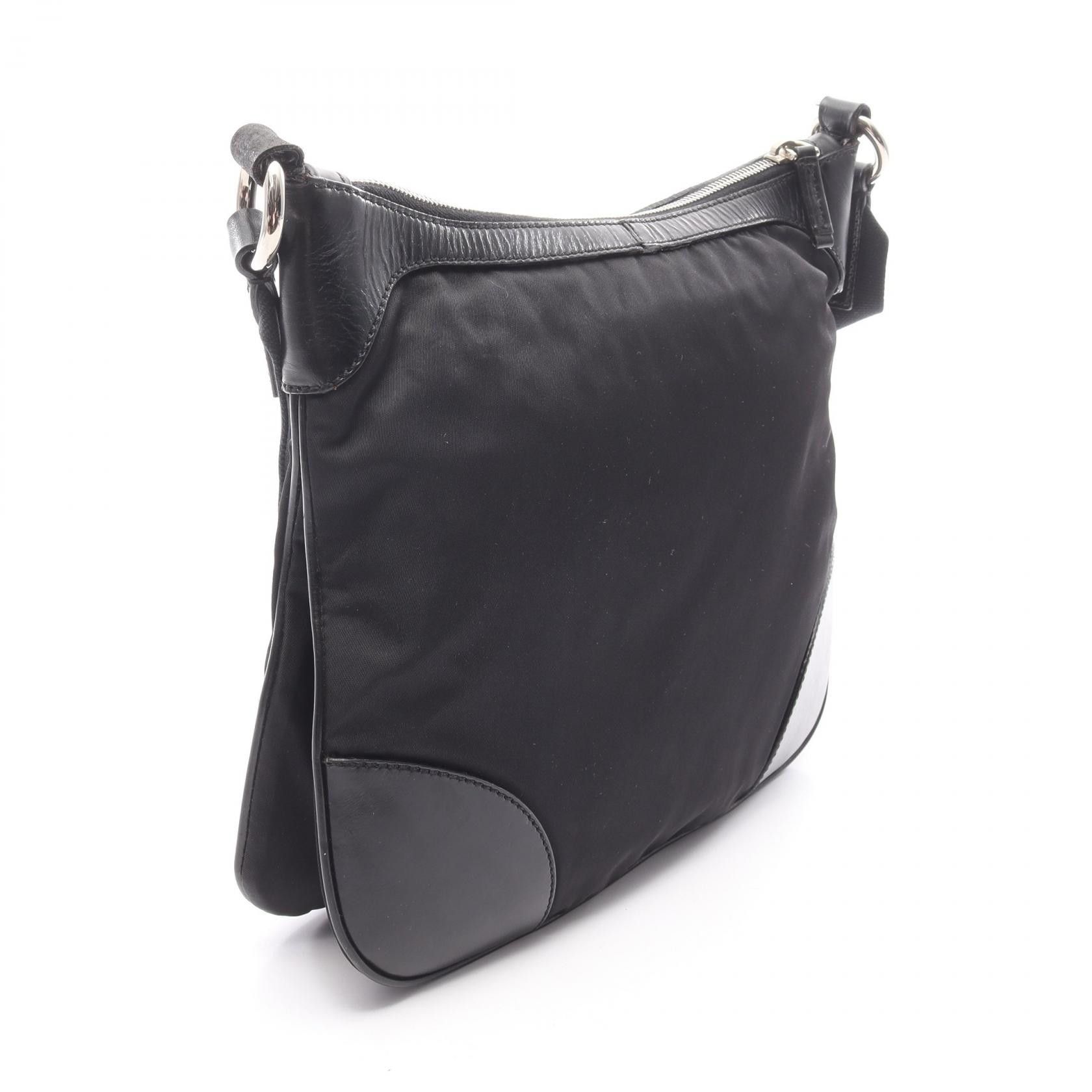 Prada Prada Prada Nylon Leather Shoulder Bag Textile Shoulder Bag DUTY FREE for USA Size ONE SIZE - 2 Thumbnail