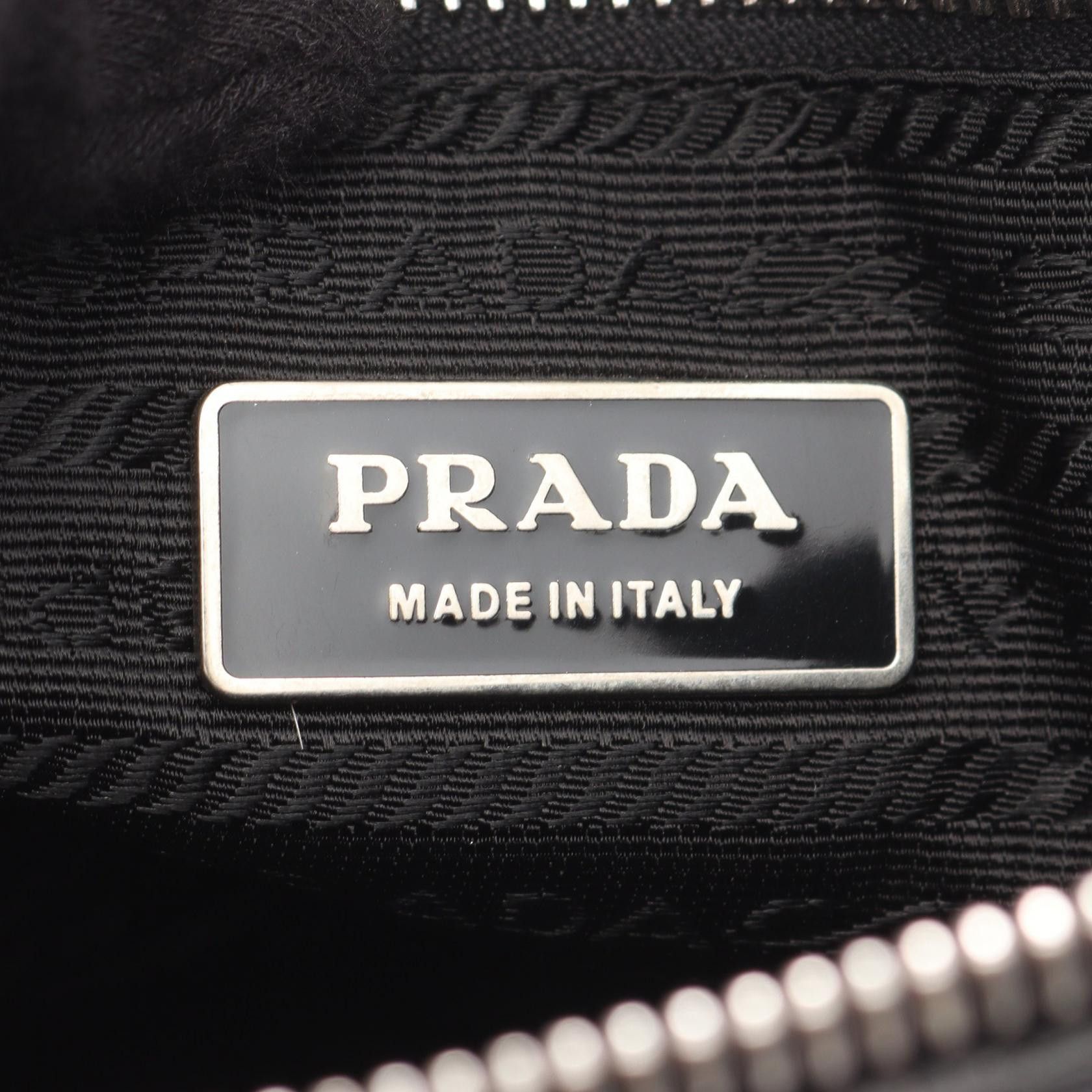 Prada Prada Prada Nylon Leather Shoulder Bag Textile Shoulder Bag DUTY FREE for USA Size ONE SIZE - 4 Thumbnail