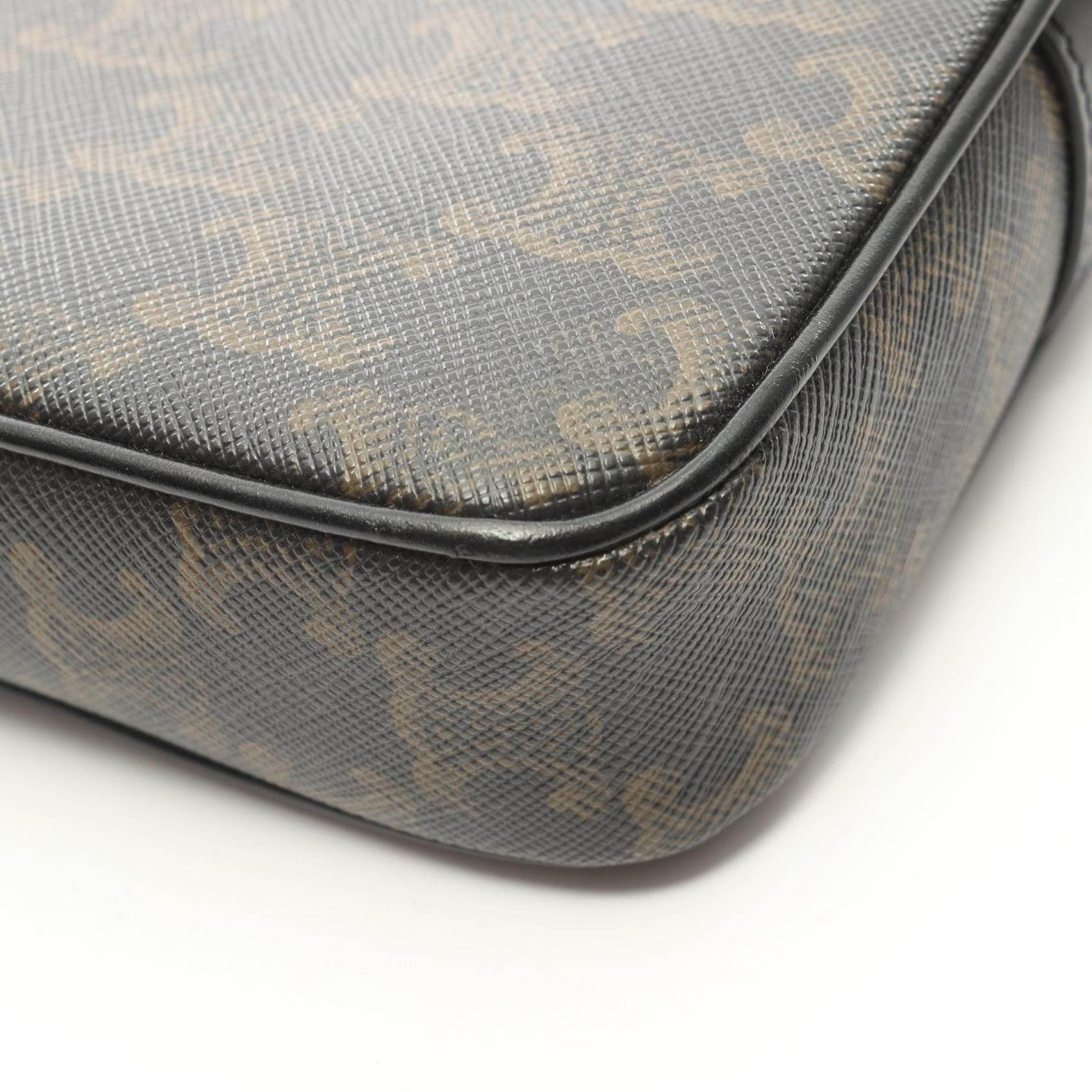 Celine Celine CELINE Triomphe Medium Messenger Coated Canvas Shoulder Bag Plastic / Synthetic Shoulder Bag 194502CIM38OG DUTY FREE for USA Size ONE SIZE - 6 Thumbnail