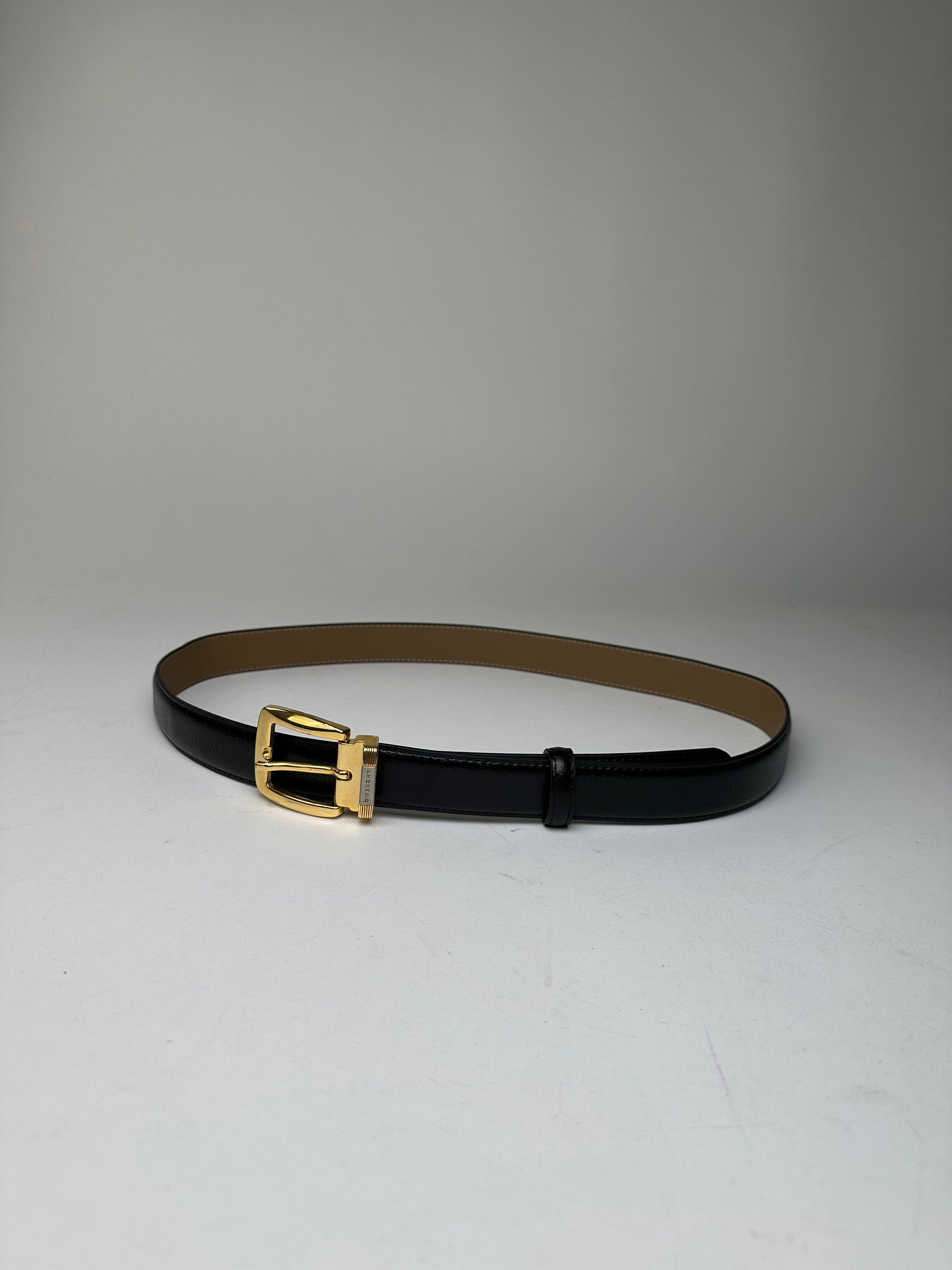 Givenchy Vintage Leather Belt Black 107.5 cm Size ONE SIZE - 5 Thumbnail
