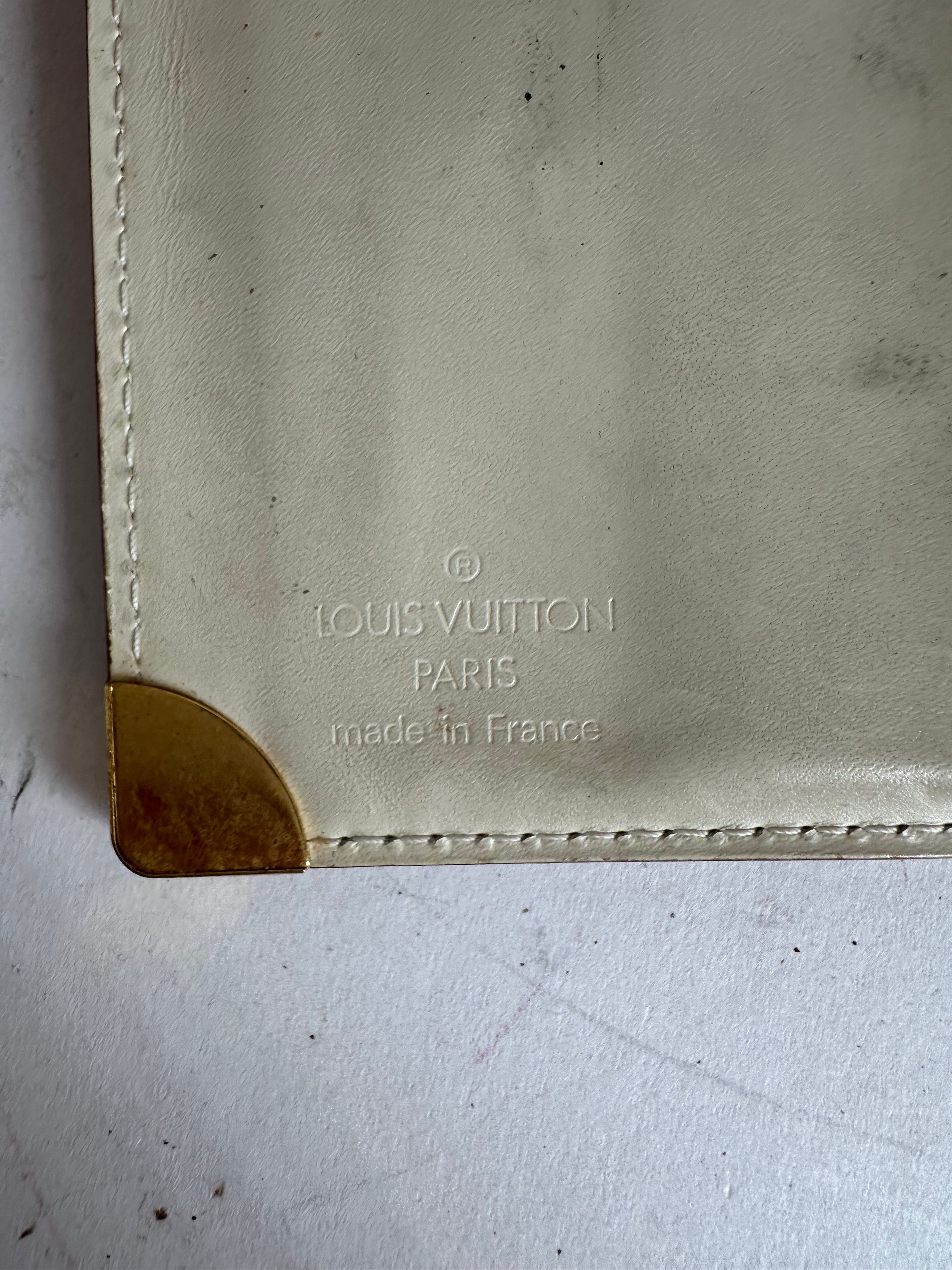 Louis Vuitton Vintage Suhali Compact Wallet Cream Goat Leather Size ONE SIZE - 4 Thumbnail