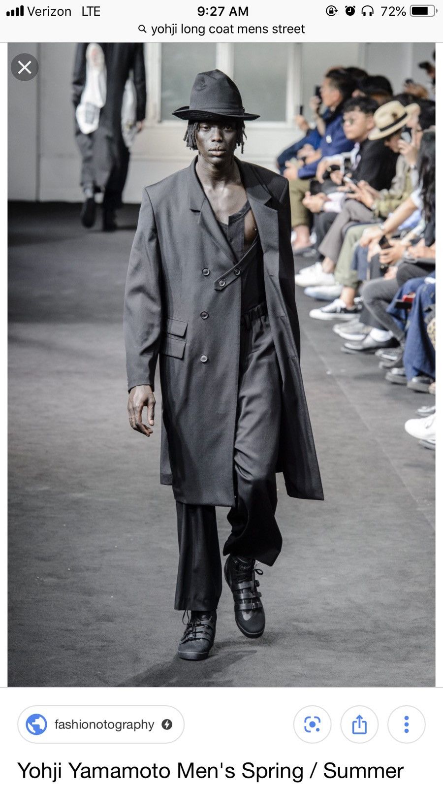 Yohji Yamamoto Classic Yohji Wool Gabardine Coat. | Grailed