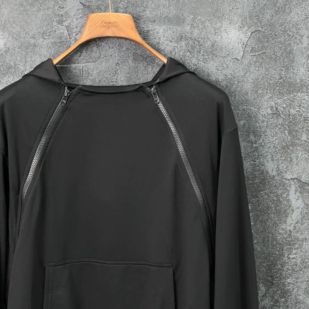 Yohji Yamamoto Yohji Yamamoto Black Hoodie m Men Size US M / EU 48-50 / 2 - 3 Thumbnail