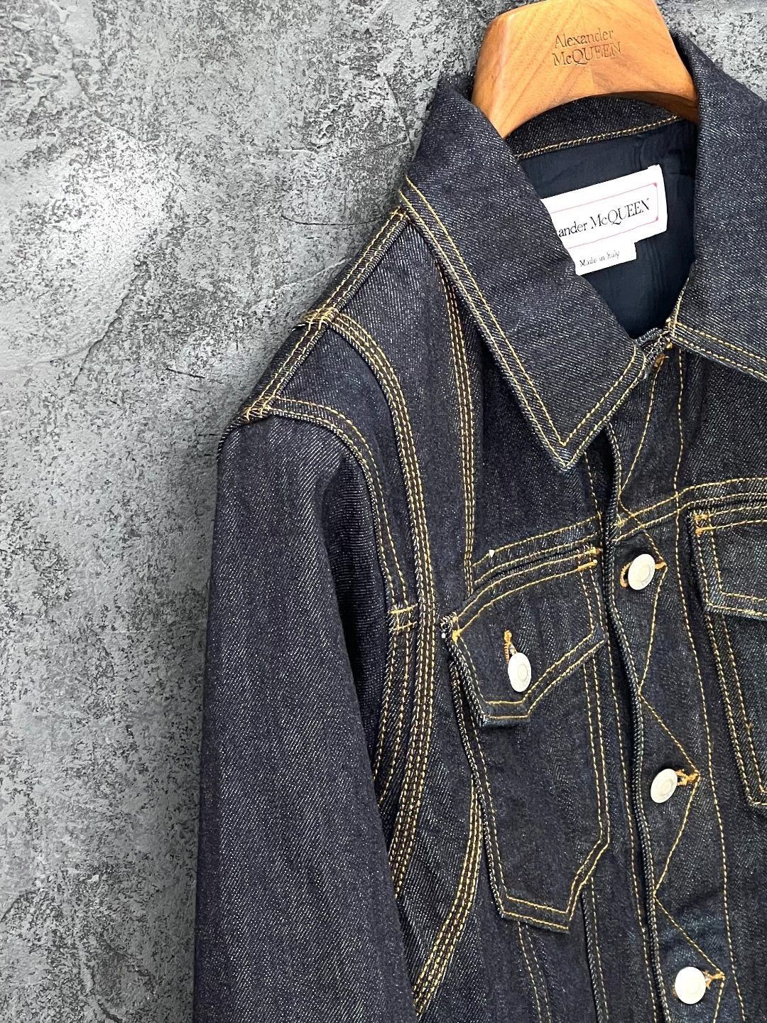 Alexander McQueen Alexander McQueen Denim Cotton Blue Light Jacket m Men Size US M / EU 48-50 / 2 - 5 Thumbnail