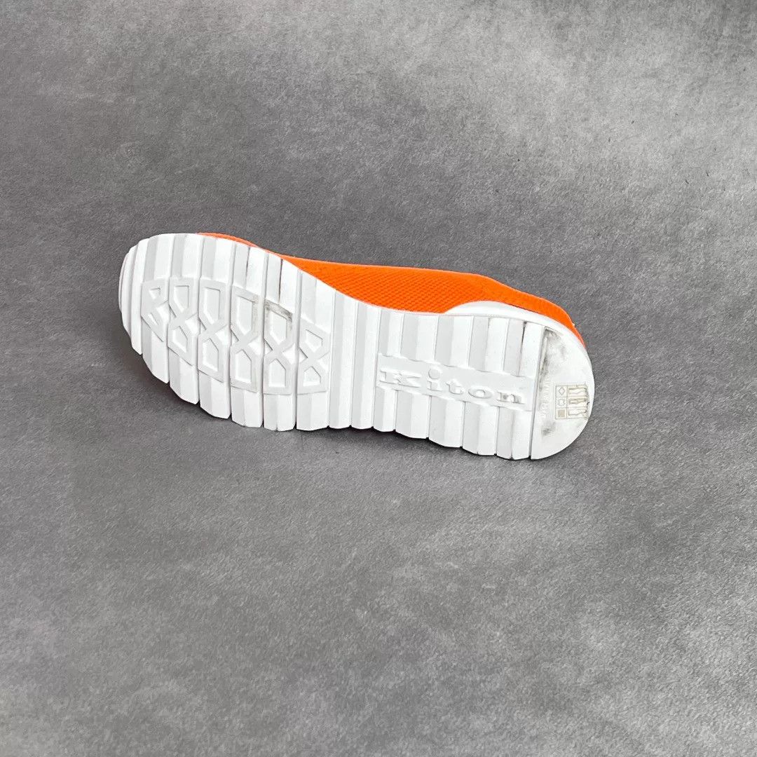 Kiton Kiton Casual Orange Lowtop Sneakers 7 Men Size US 7 / EU 40 - 6 Thumbnail