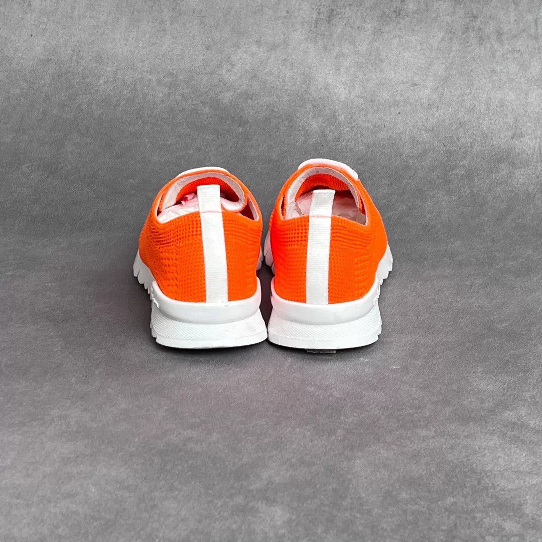 Kiton Kiton Casual Orange Lowtop Sneakers 7 Men Size US 7 / EU 40 - 8 Thumbnail