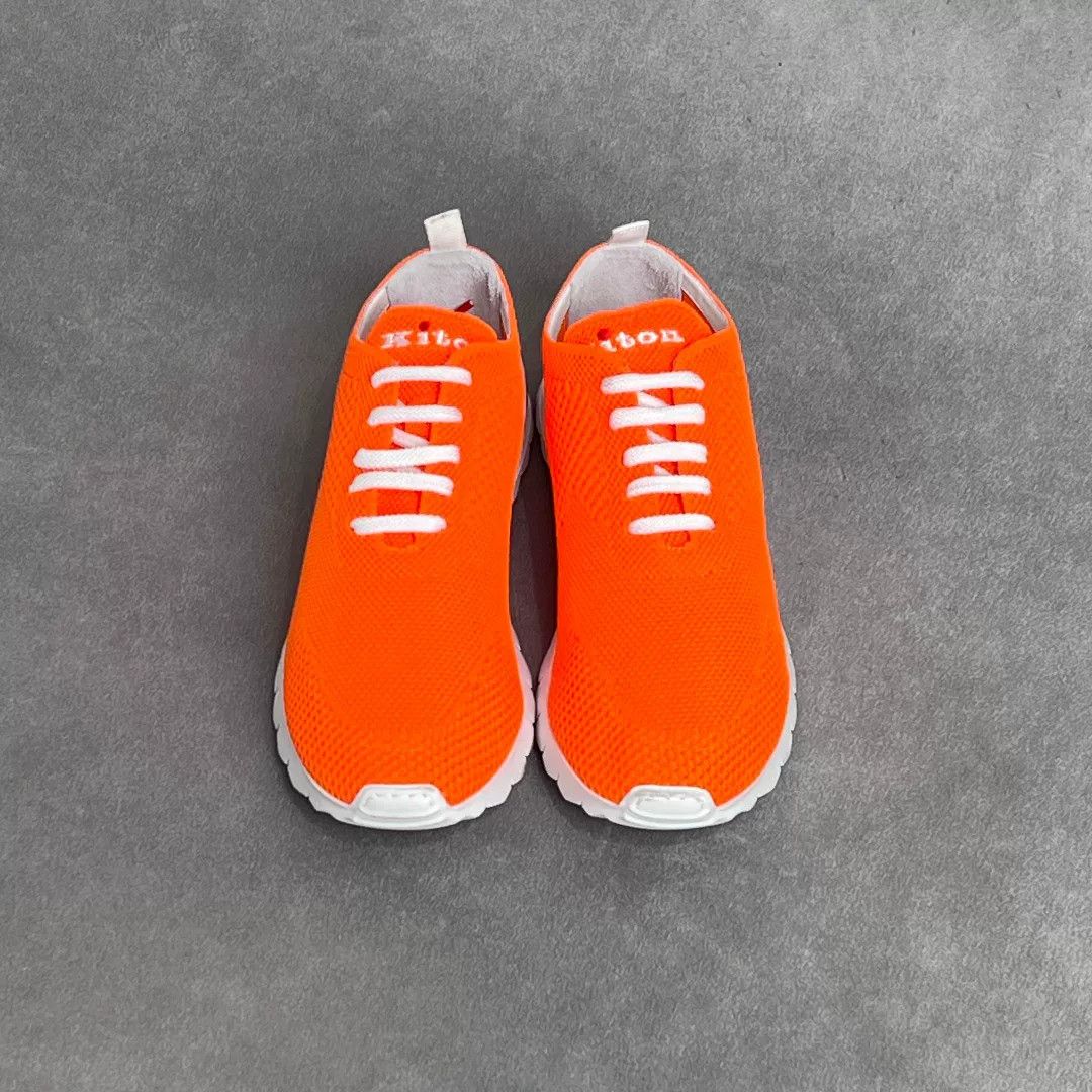 Kiton Kiton Casual Orange Lowtop Sneakers 7 Men Size US 7 / EU 40 - 7 Thumbnail