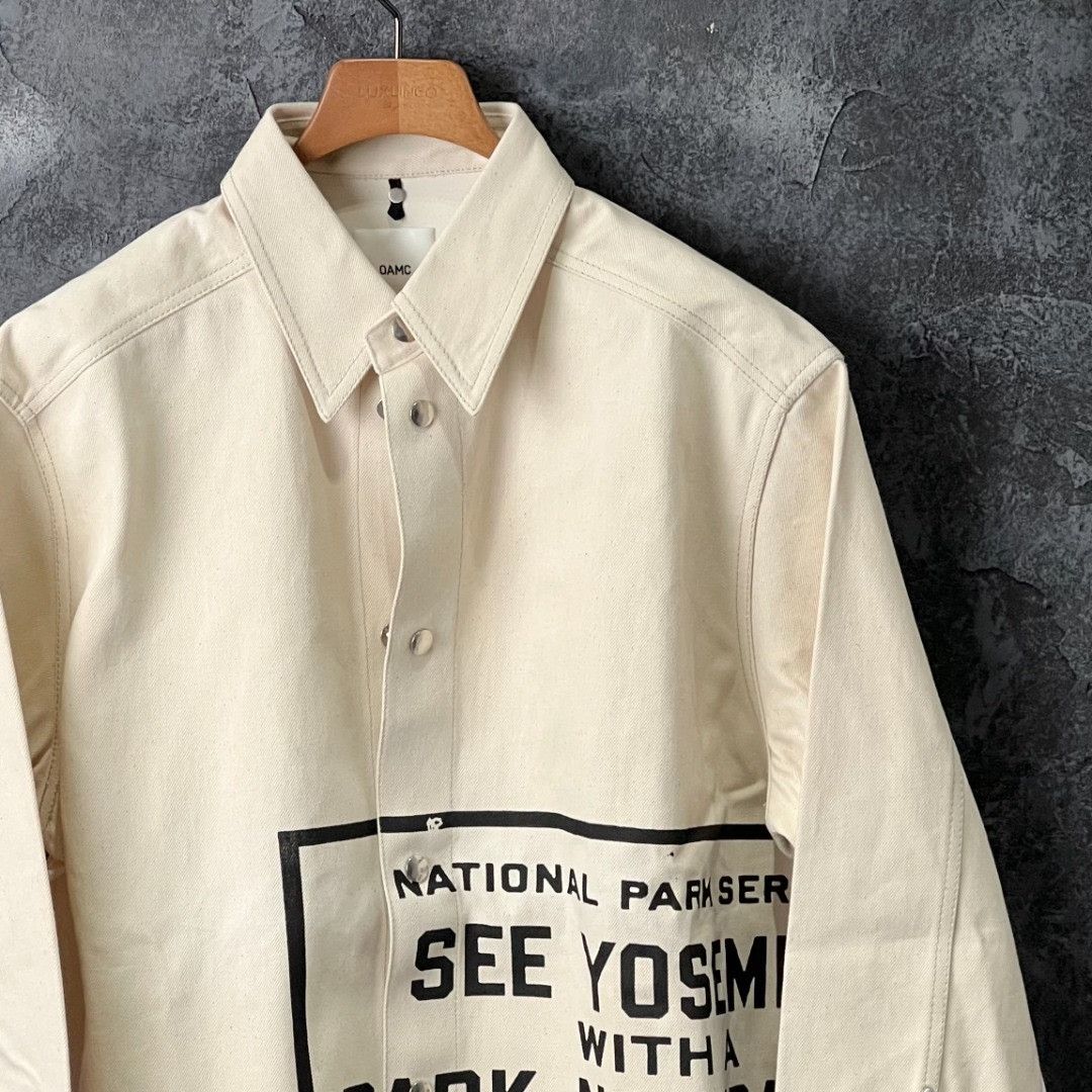 OAMC OAMC Cotton Printed White Shirt s Men Size US S / EU 44-46 / 1 - 3 Thumbnail