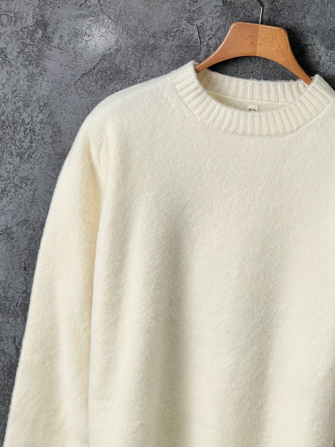 OAMC OAMC Wool White Sweater s Men Size US S / EU 44-46 / 1 - 4 Thumbnail
