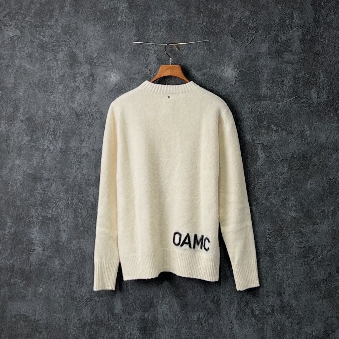 OAMC OAMC Wool White Sweater s Men Size US S / EU 44-46 / 1 - 2 Thumbnail