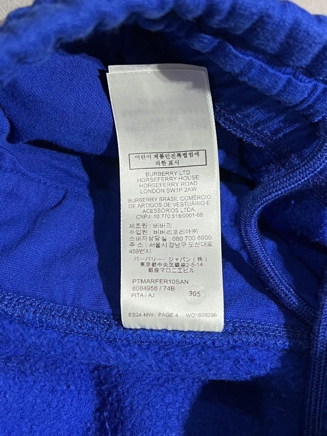 Burberry Burberry Casual Cotton Blue Casual Pants 28 Men Size US 28 / EU 44 - 7 Thumbnail