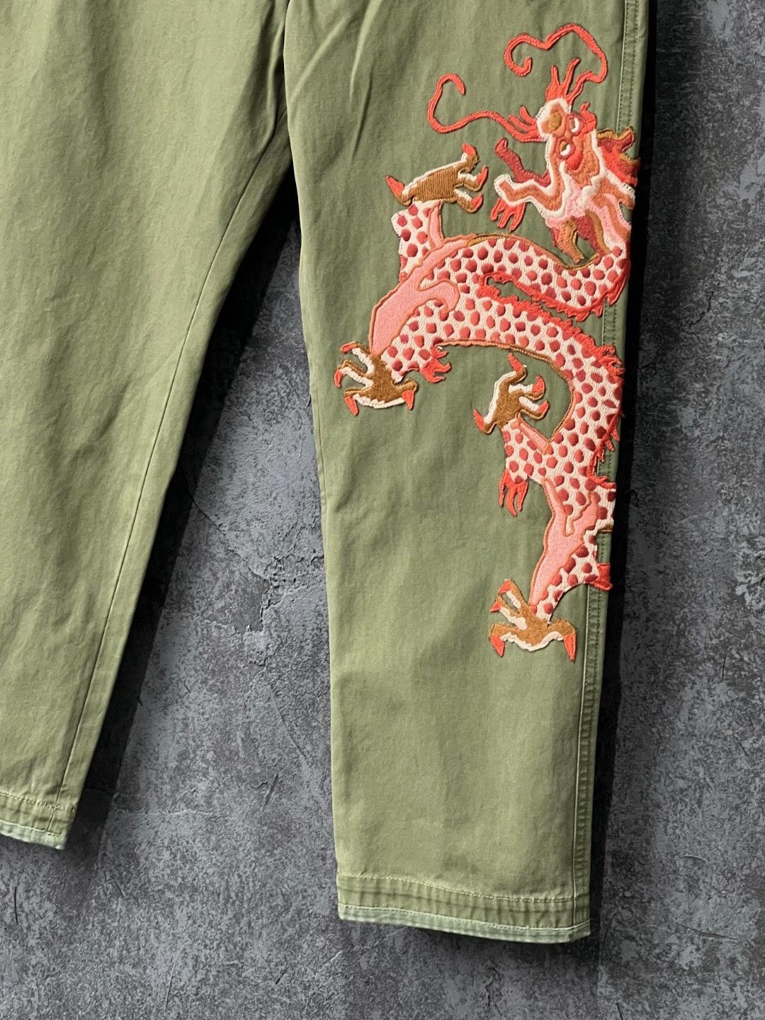 Gucci Gucci Casual Embroidered Casual Pants 32 Men Size US 32 / EU 48 - 6 Thumbnail