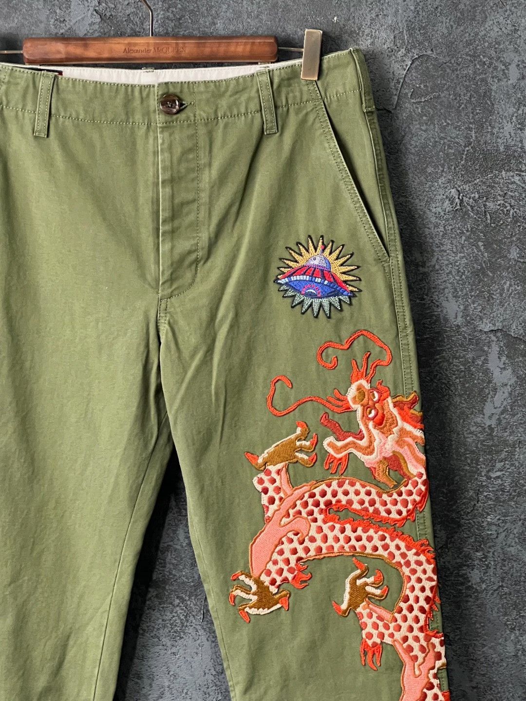 Gucci Gucci Casual Embroidered Casual Pants 32 Men Size US 32 / EU 48 - 3 Thumbnail