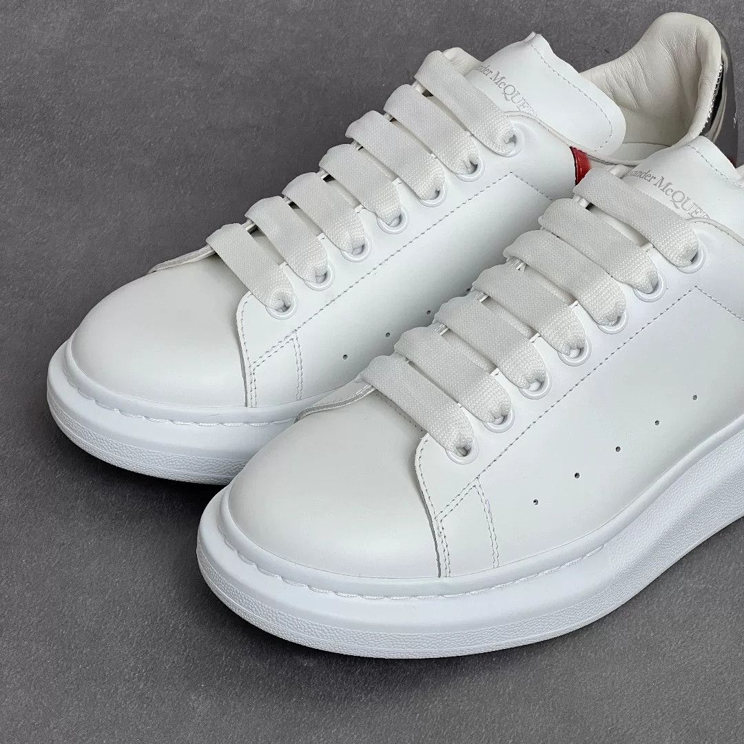 Alexander McQueen Alexander McQueen Casual Silver Lowtop Sneakers 10 Men Size US 10 / EU 43 - 3 Thumbnail