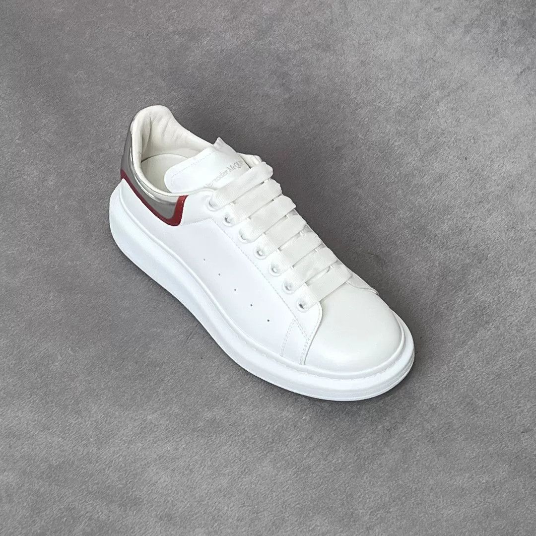 Alexander McQueen Alexander McQueen Casual Silver Lowtop Sneakers 10 Men Size US 10 / EU 43 - 5 Thumbnail