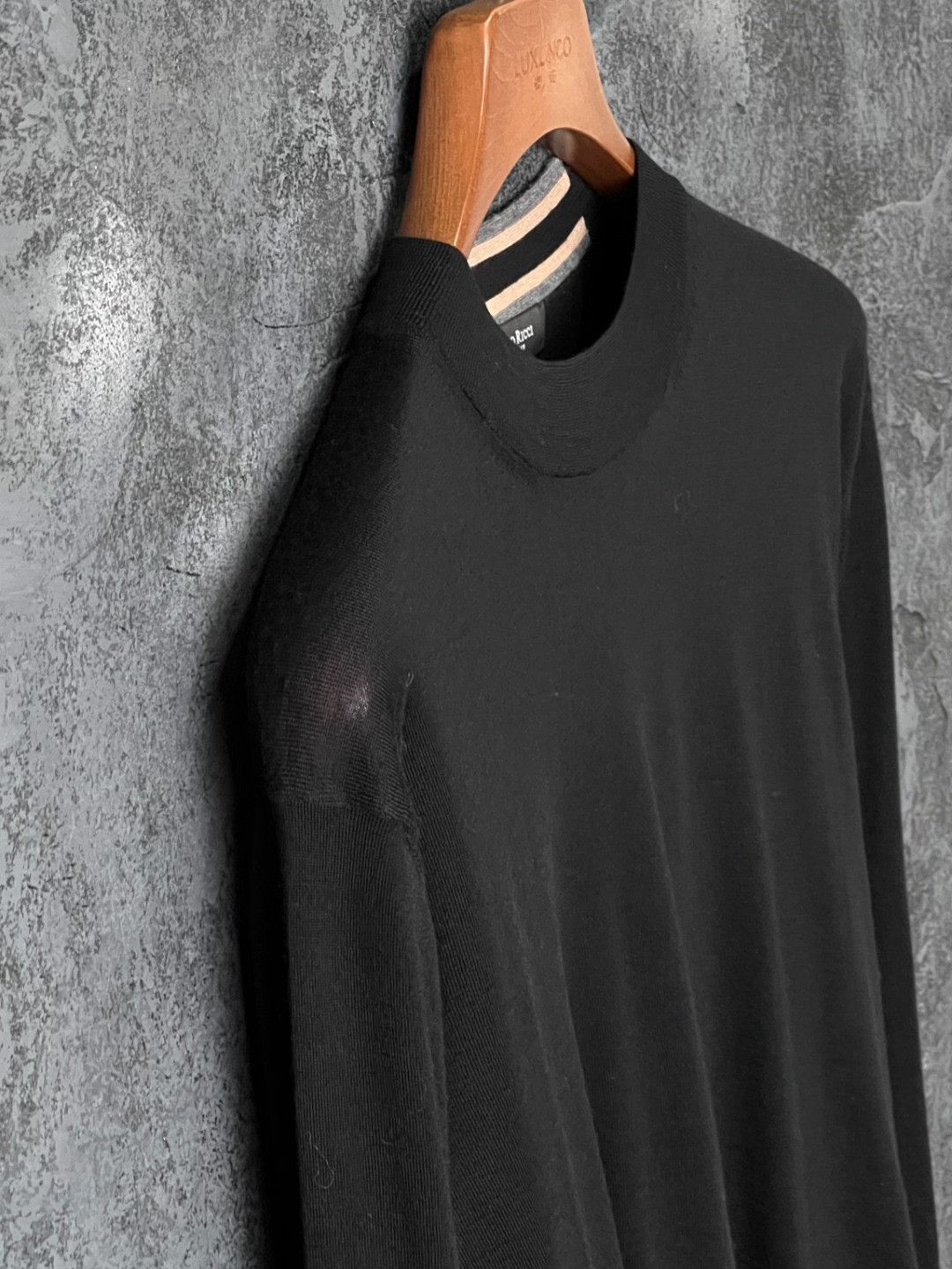 Stefano Ricci Stefano Ricci Knit Black Sweater m Men Size US M / EU 48-50 / 2 - 5 Thumbnail
