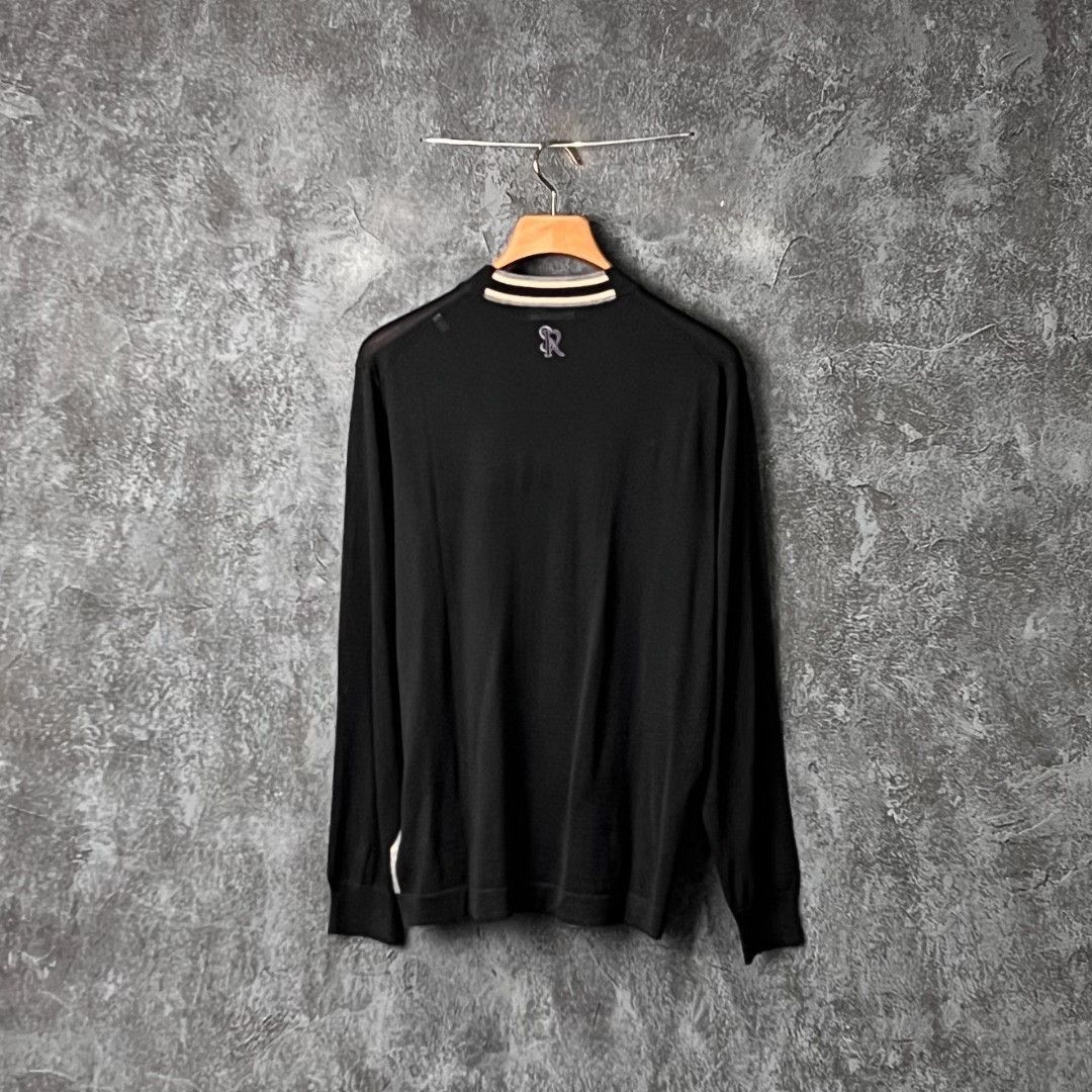 Stefano Ricci Stefano Ricci Knit Black Sweater m Men Size US M / EU 48-50 / 2 - 2 Thumbnail