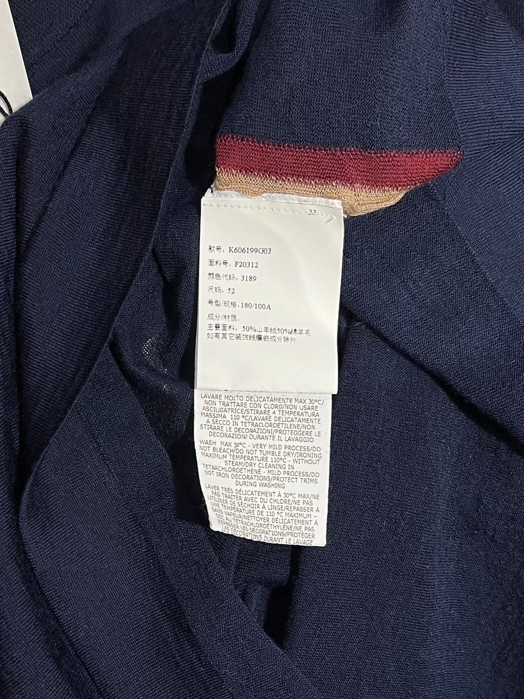 Stefano Ricci Stefano Ricci Knit Blue Sweater m Men Size US M / EU 48-50 / 2 - 7 Thumbnail