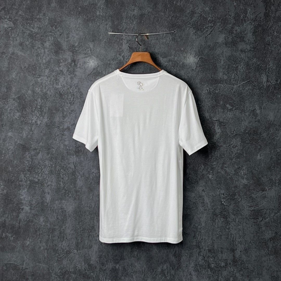 Stefano Ricci Stefano Ricci White T-Shirt l Men Size US L / EU 52-54 / 3 - 2 Thumbnail