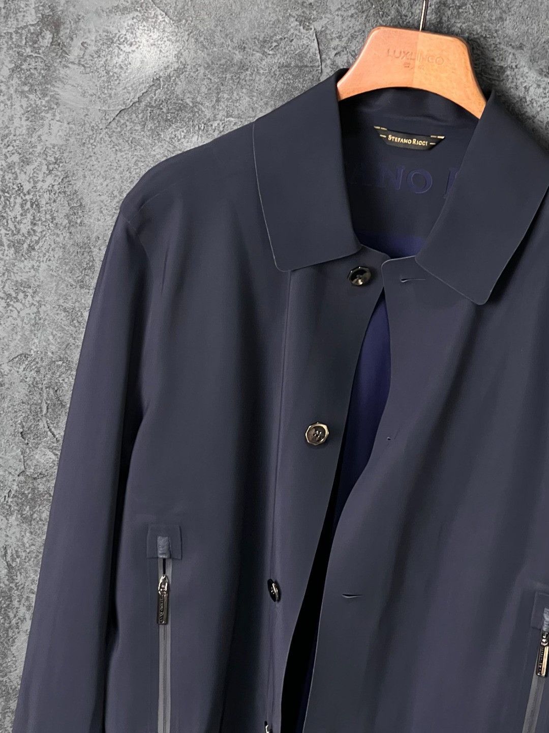 Stefano Ricci Stefano Ricci Casual Blue Light Jacket l Men Size US L / EU 52-54 / 3 - 4 Thumbnail