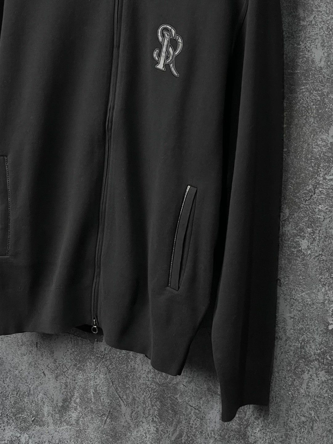 Stefano Ricci Stefano Ricci Embroidered Black Hoodie m Men Size US M / EU 48-50 / 2 - 6 Thumbnail