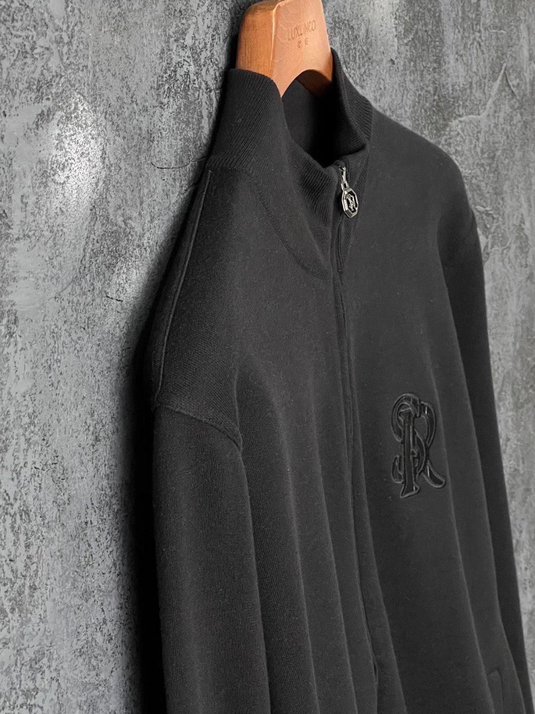 Stefano Ricci Stefano Ricci Embroidered Black Hoodie m Men Size US M / EU 48-50 / 2 - 5 Thumbnail