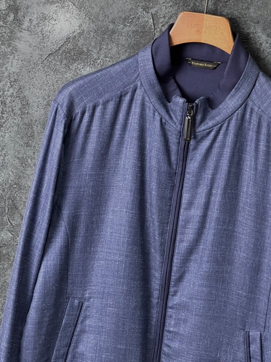 Stefano Ricci Stefano Ricci Casual Blue Light Jacket l Men Size US L / EU 52-54 / 3 - 4 Thumbnail