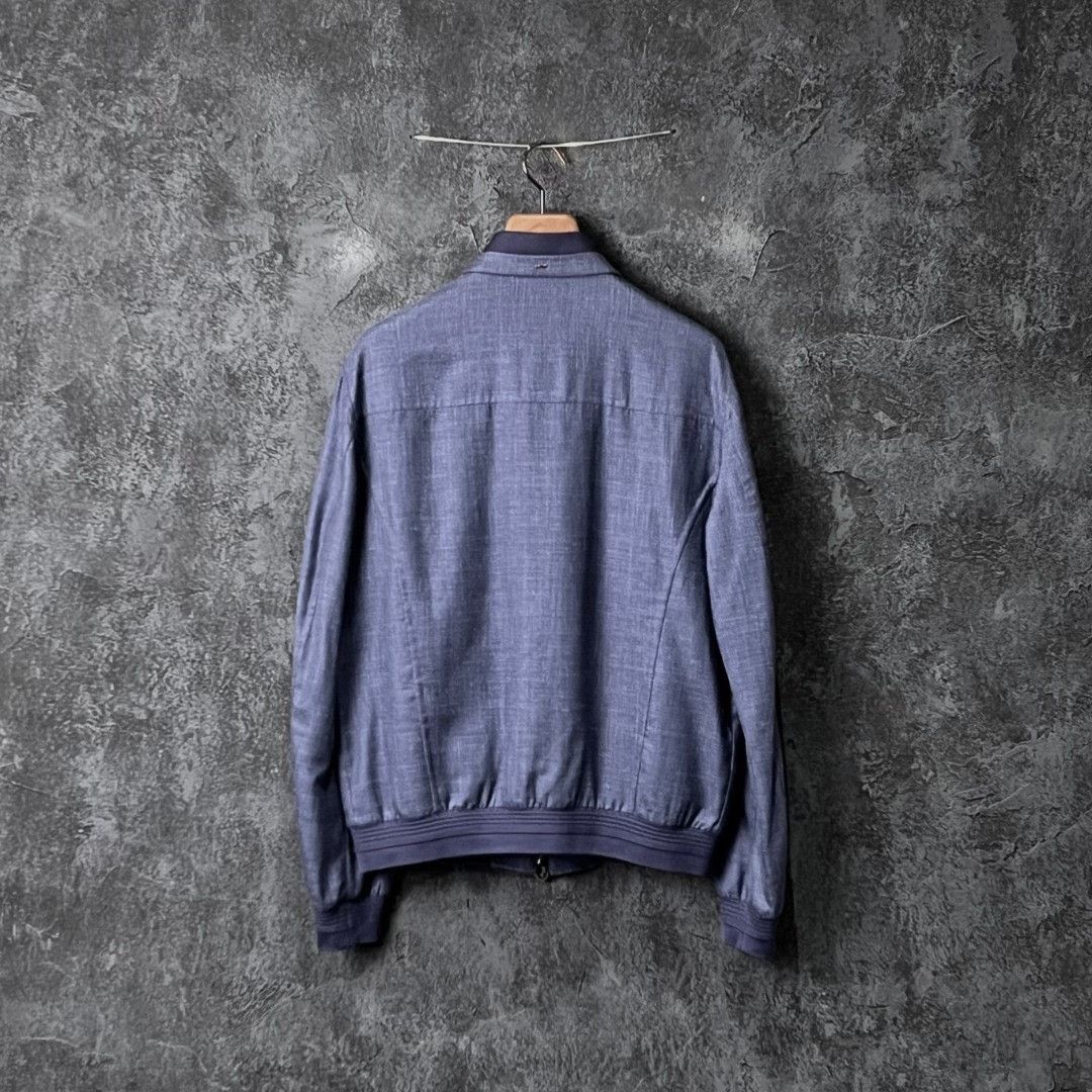 Stefano Ricci Stefano Ricci Casual Blue Light Jacket l Men Size US L / EU 52-54 / 3 - 2 Thumbnail