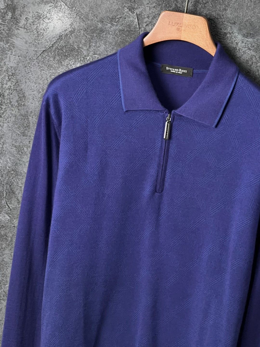 Stefano Ricci Stefano Ricci Knit Polo m Men Size US M / EU 48-50 / 2 - 4 Thumbnail