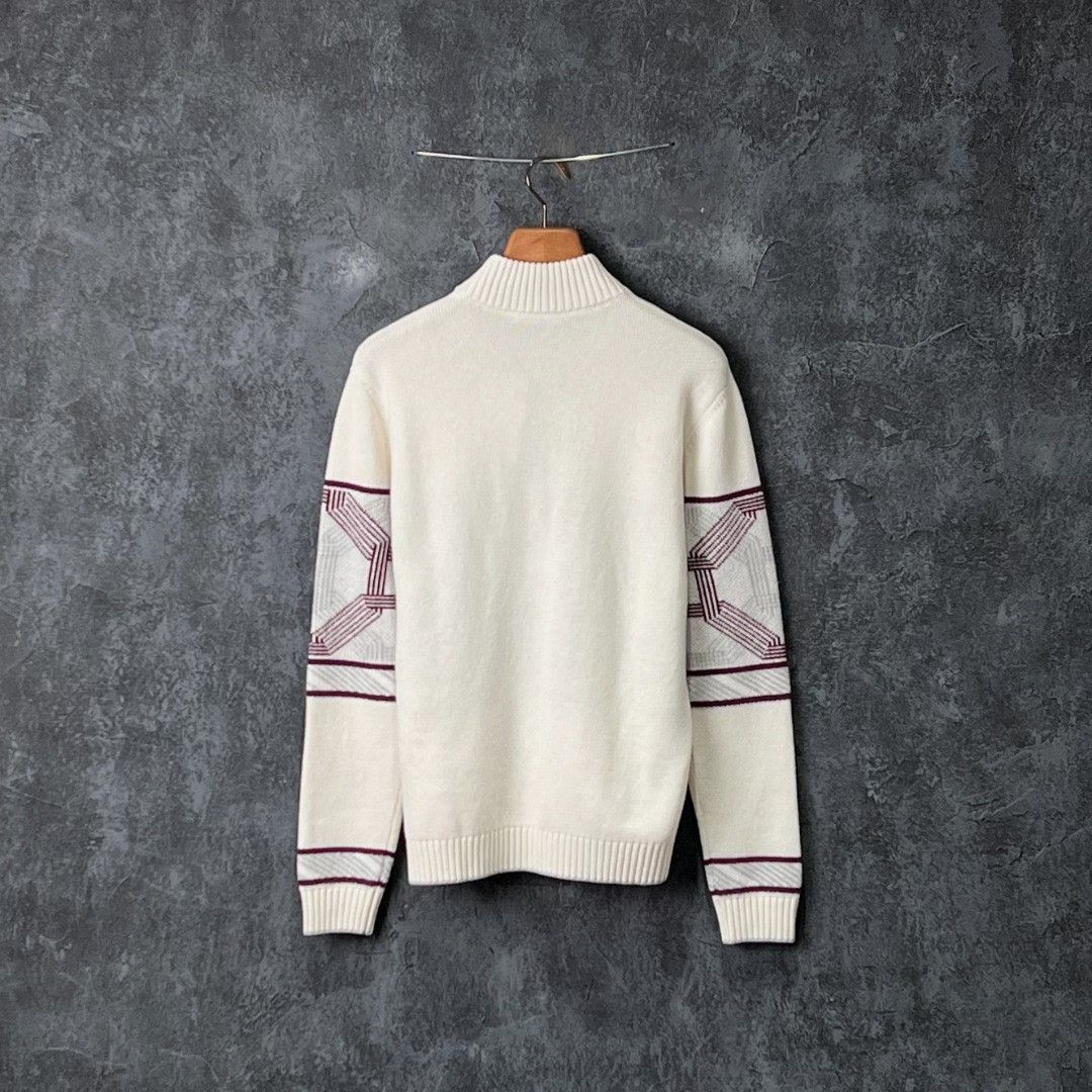 Stefano Ricci Stefano Ricci Knit Beige Sweater m Men Size US M / EU 48-50 / 2 - 2 Thumbnail