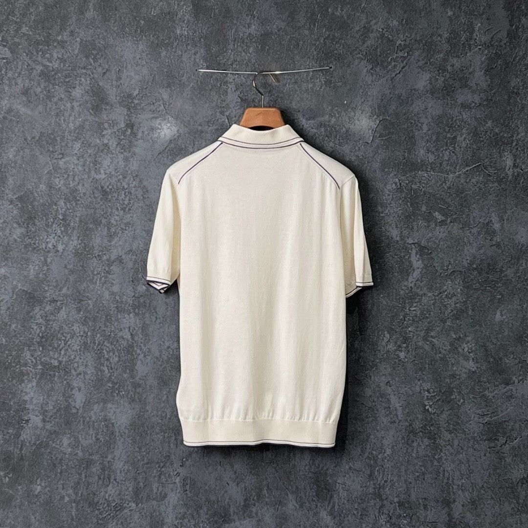 Stefano Ricci Stefano Ricci Cotton Beige T-Shirt m Men Size US M / EU 48-50 / 2 - 2 Thumbnail